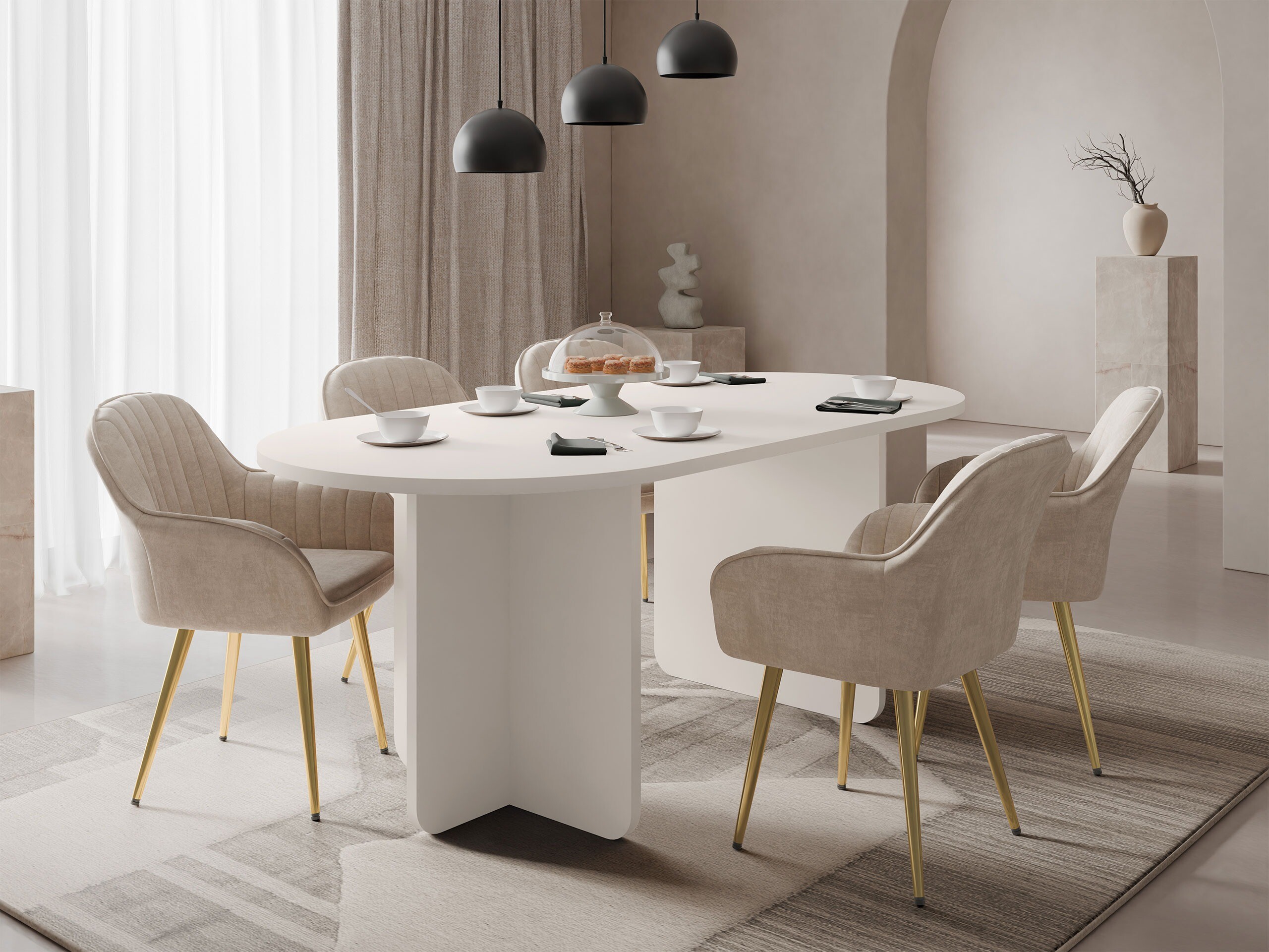 Tavolo Comfivo 595 (Beige)