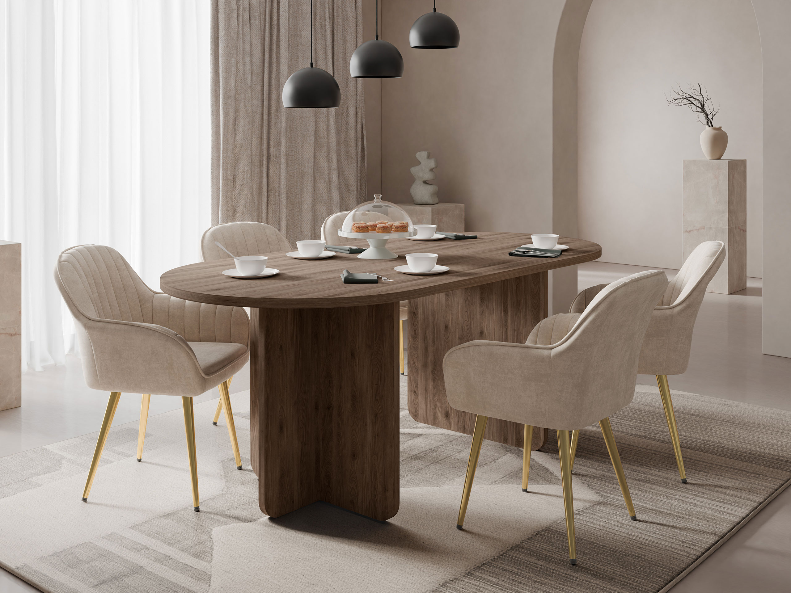 Tavolo Comfivo 595 (Noce)