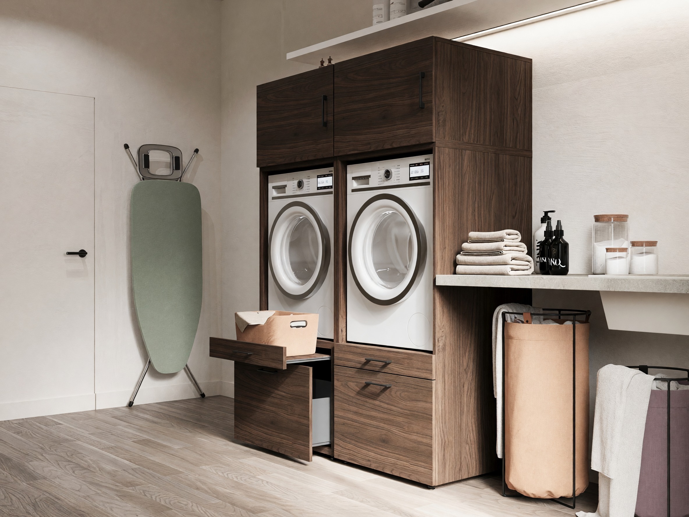 Set bagno Novdele 107 (Noce)