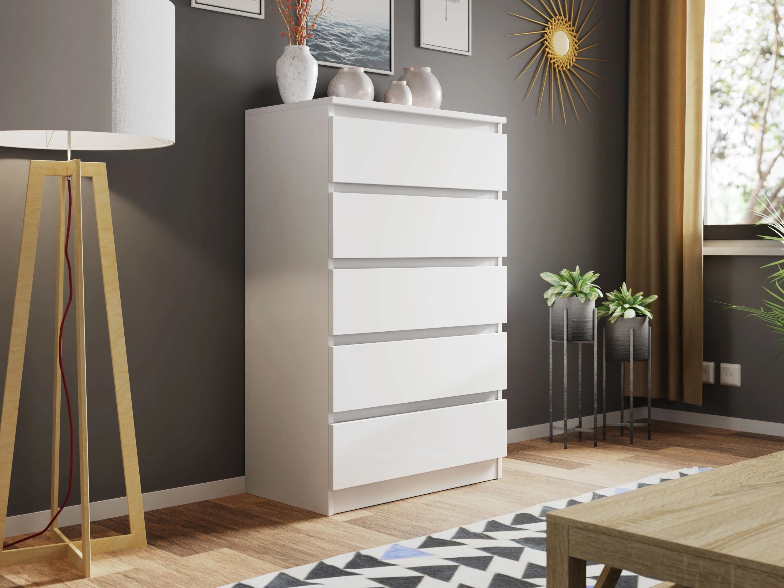 Cassettiera Comfivo Structor IV (Bianco)