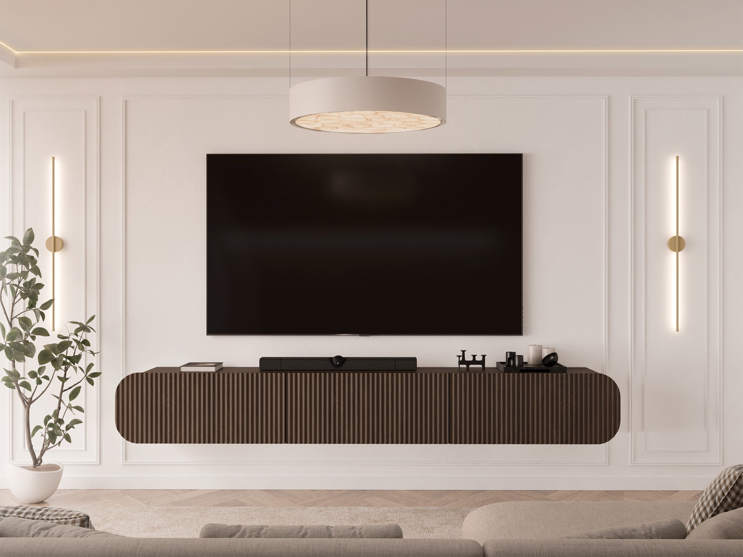 Mobile porta TV Comfivo Amorus (Rovere moro)