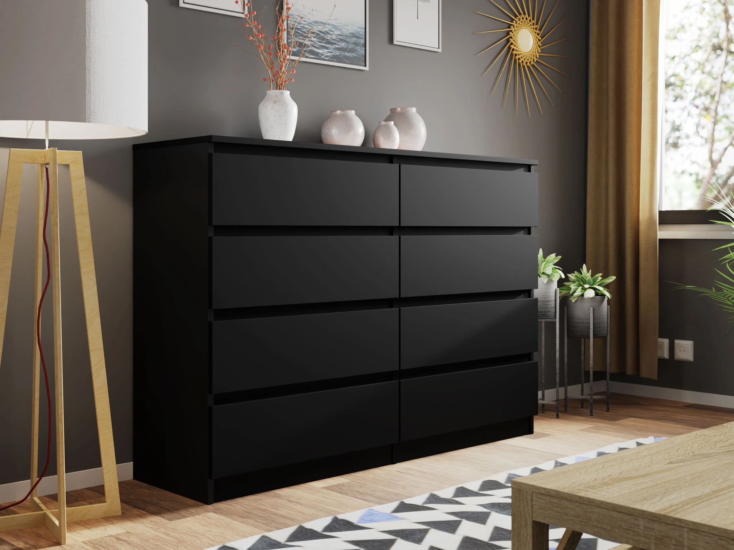 Cassettiera Comfivo Structor III (Nero)