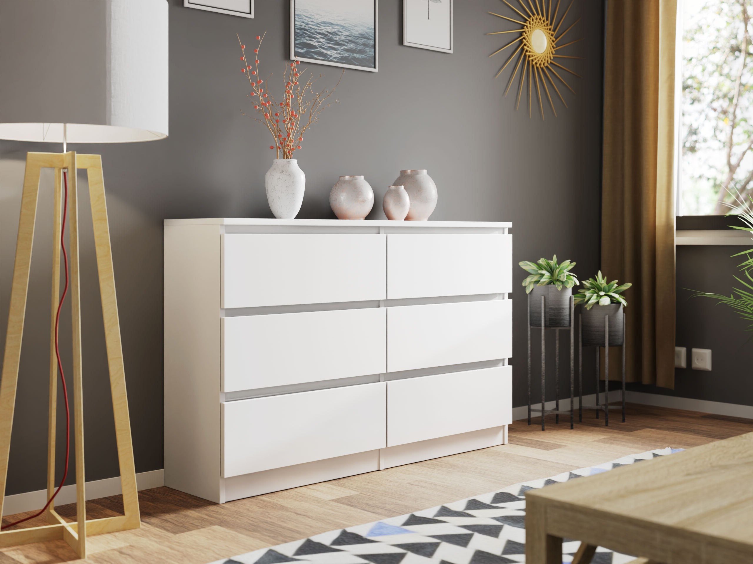 Cassettiera Comfivo Structor V (Bianco)