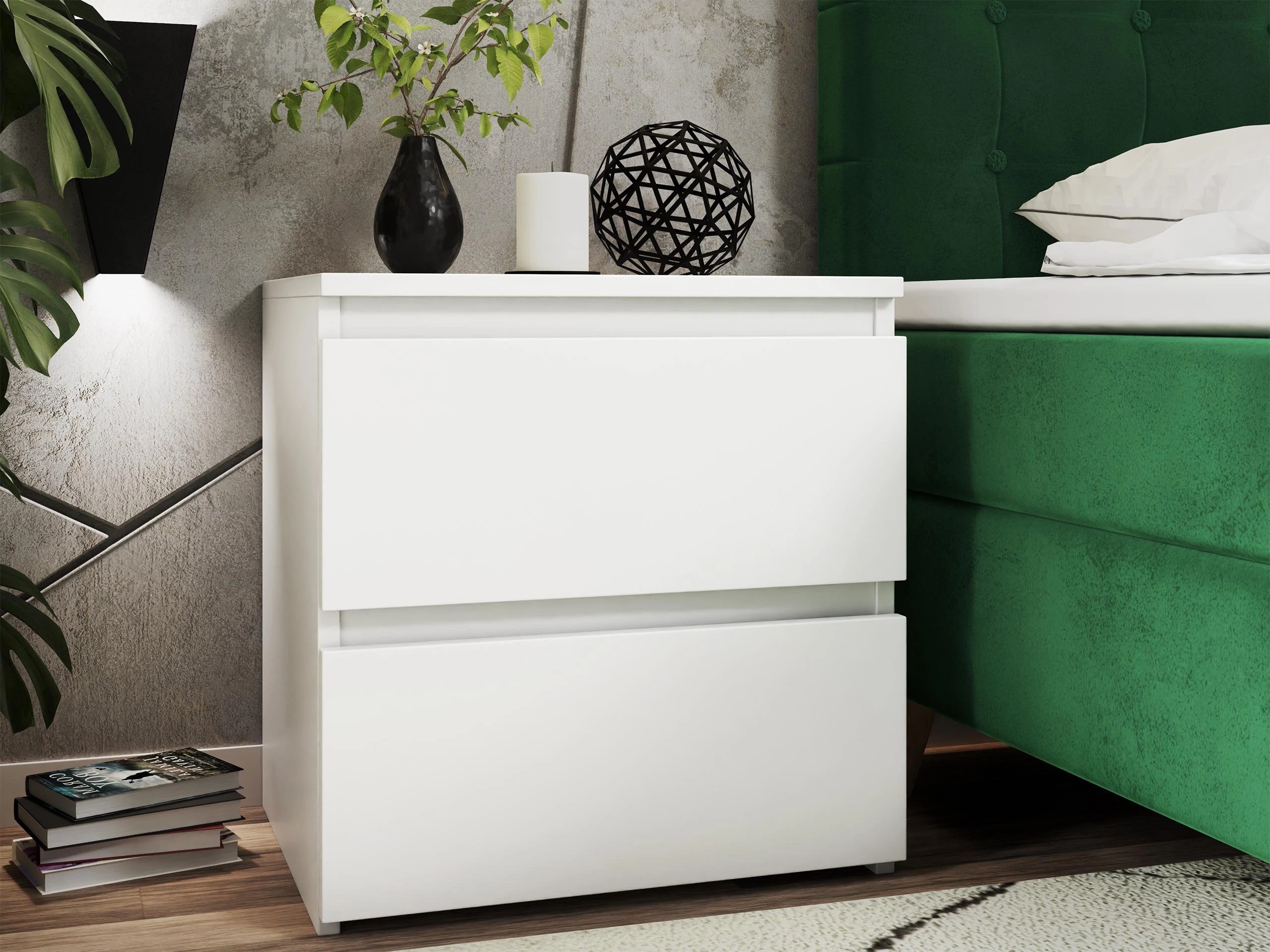 Comodino Comfivo Structor I (Bianco)