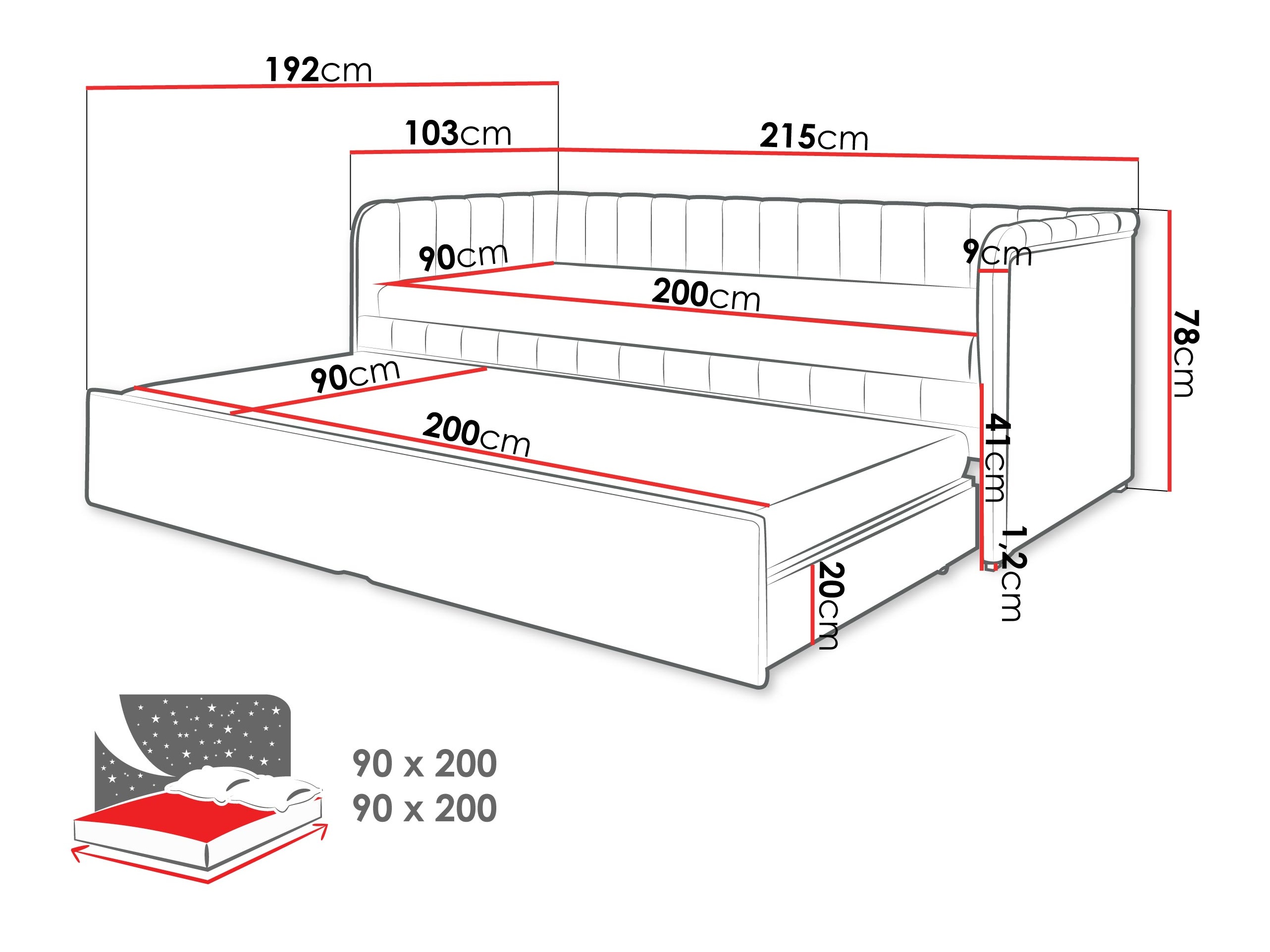 Letto Ogden 177 (Vera 03)