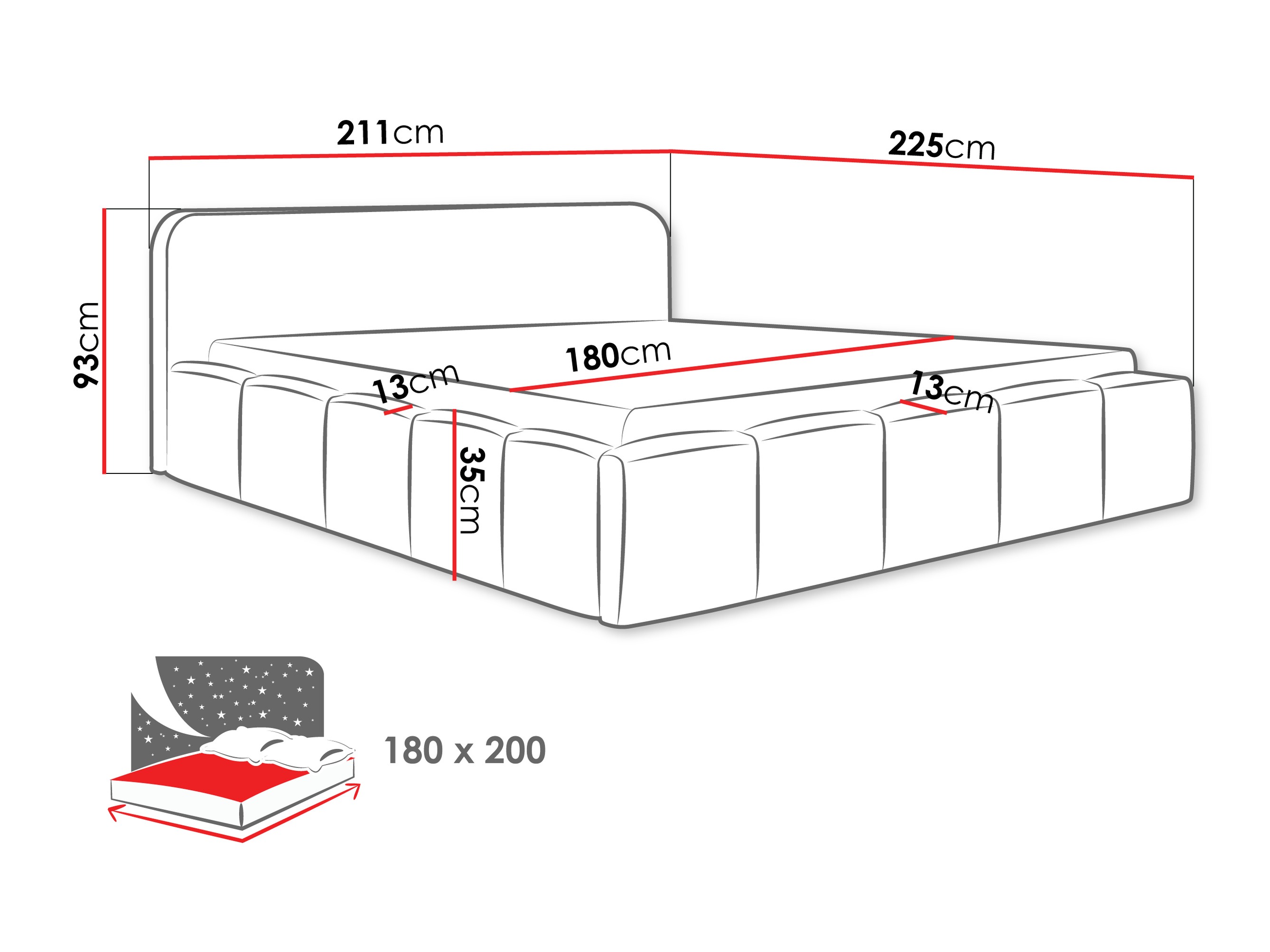Letto TrendyNest 135 (Lambi 06)