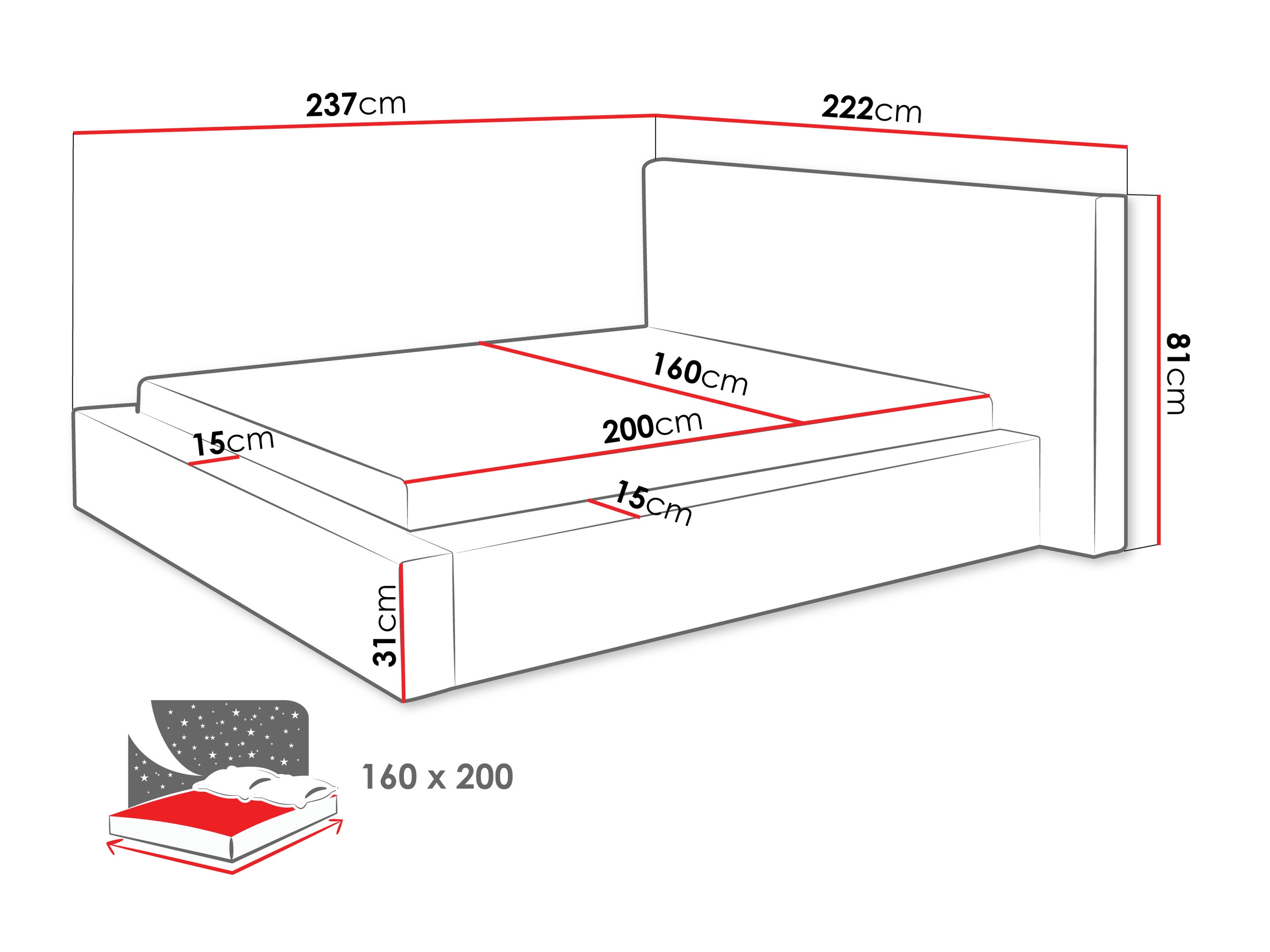 Letto TrendyNest 136 (Margo 227.11)
