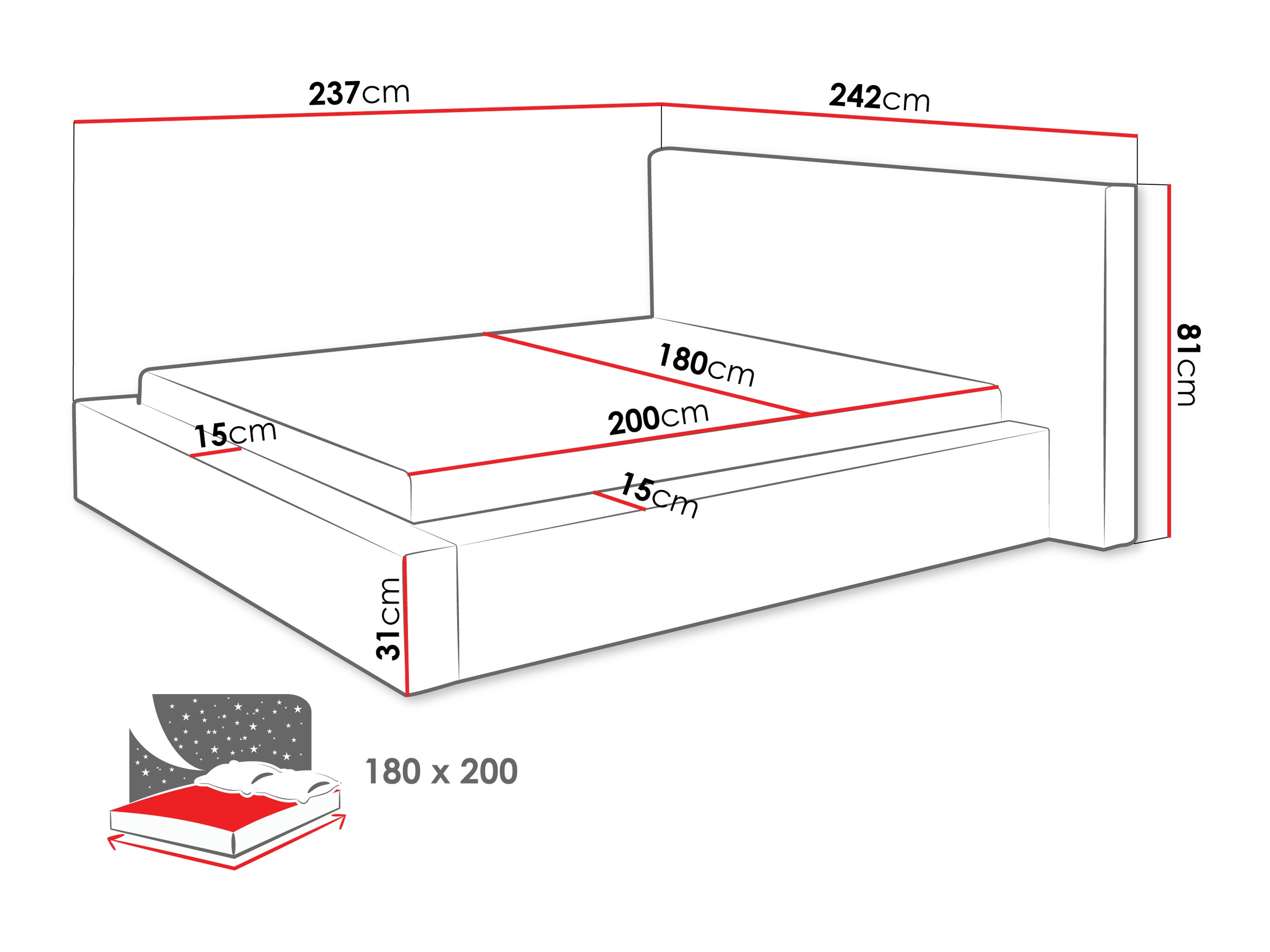 Letto TrendyNest 136 (Margo 227.11)