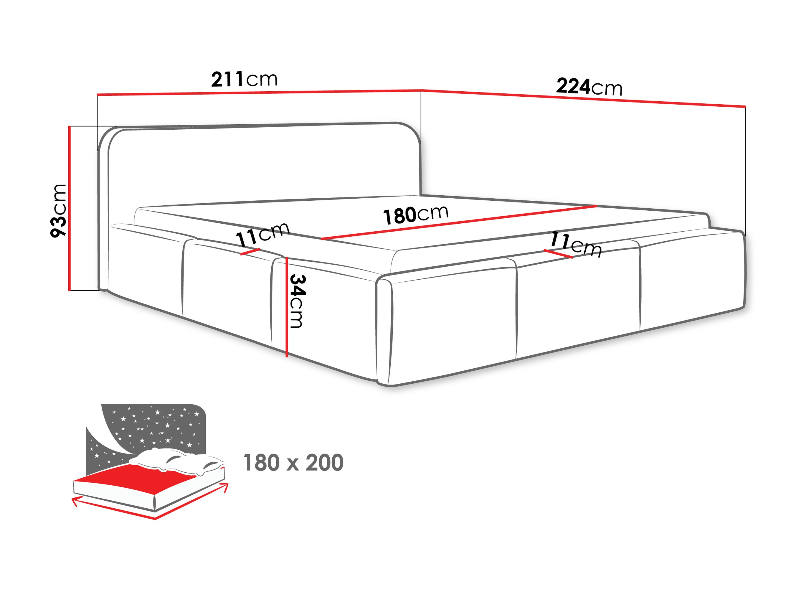 Letto TrendyNest 137 (Kronos 09)