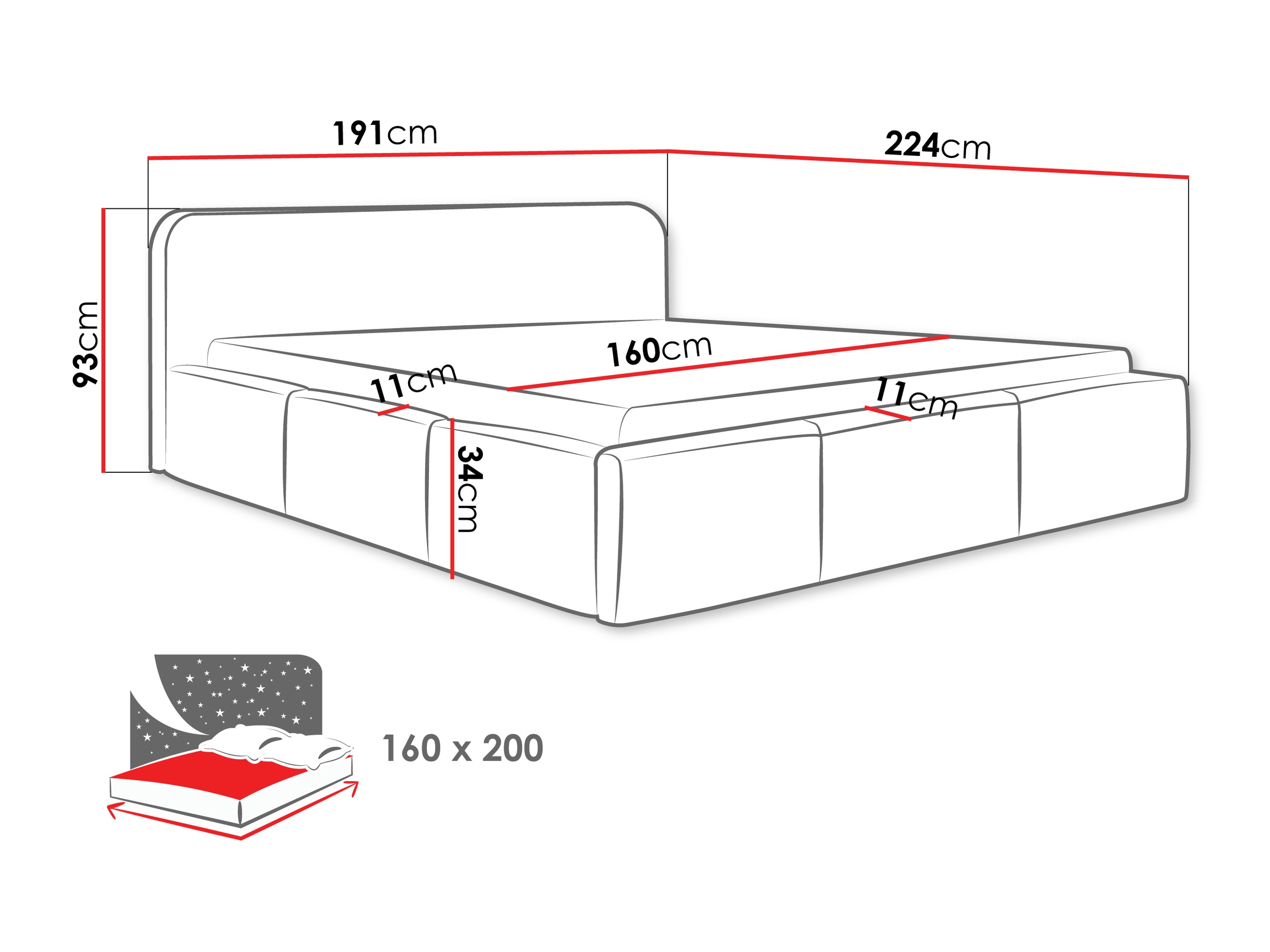 Letto TrendyNest Libis (Kronos 19)
