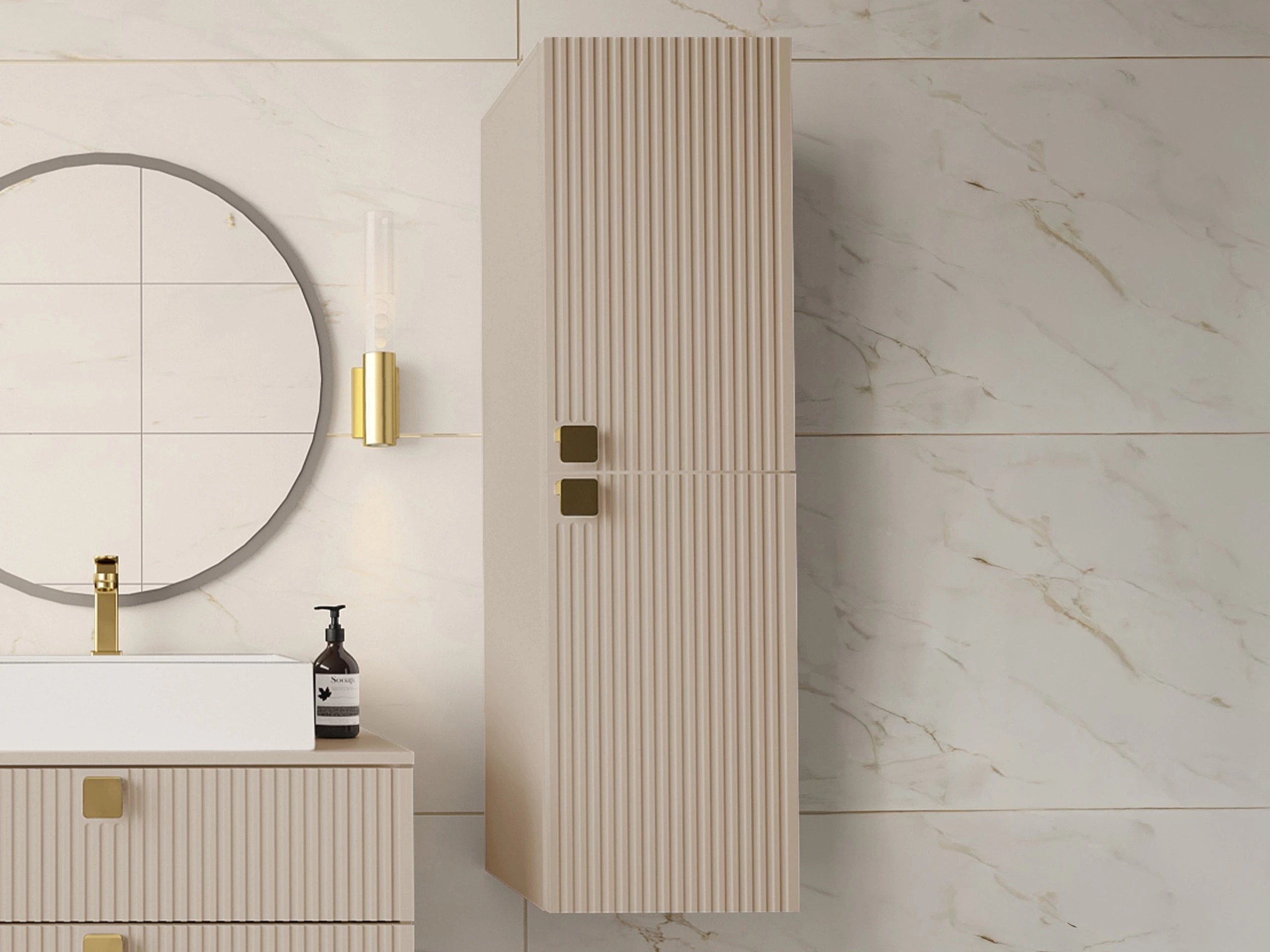 Mobiletto del bagno Panium (Nocciola)