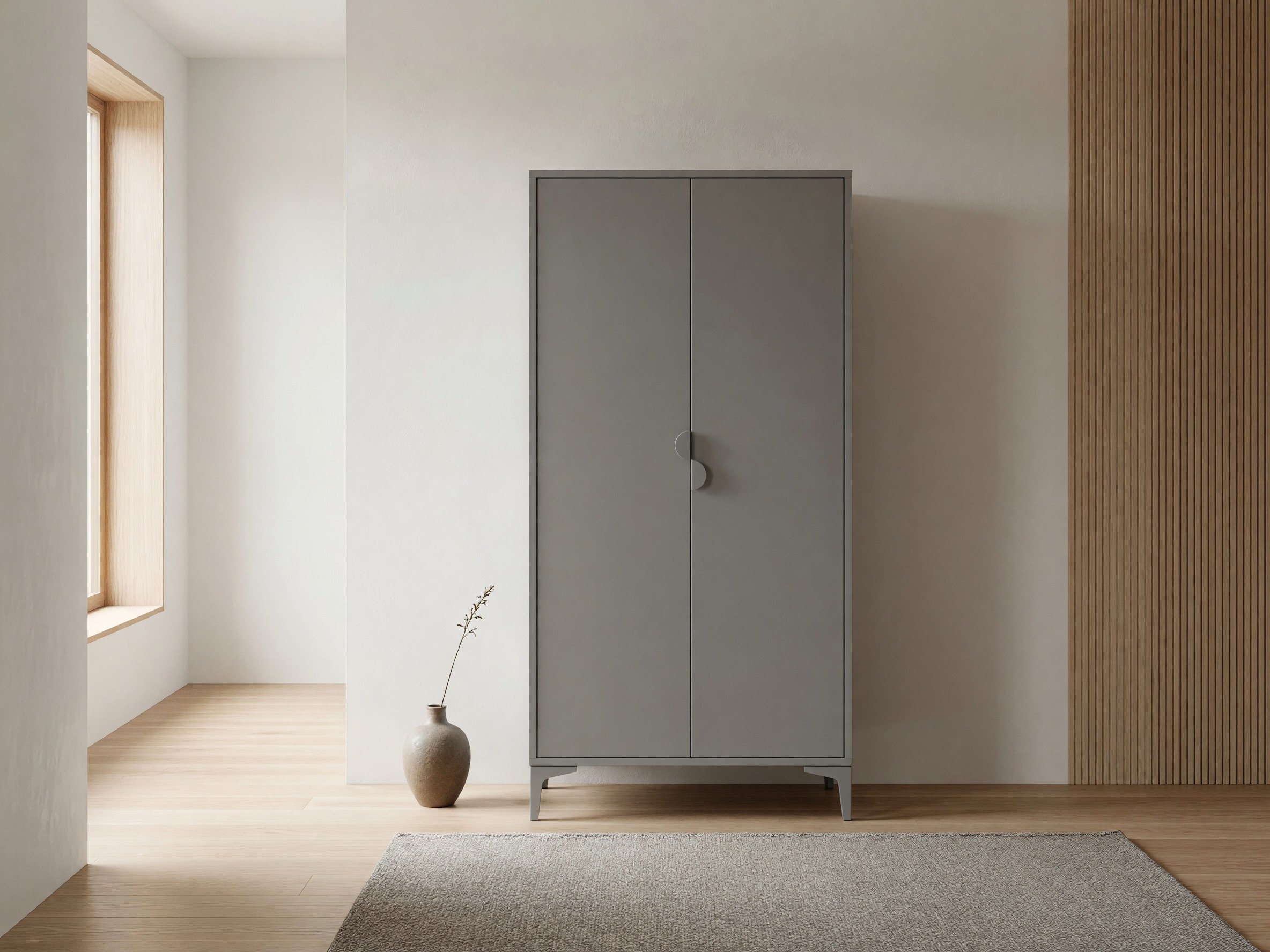 Armadio Romcamu 104 (Grigio)