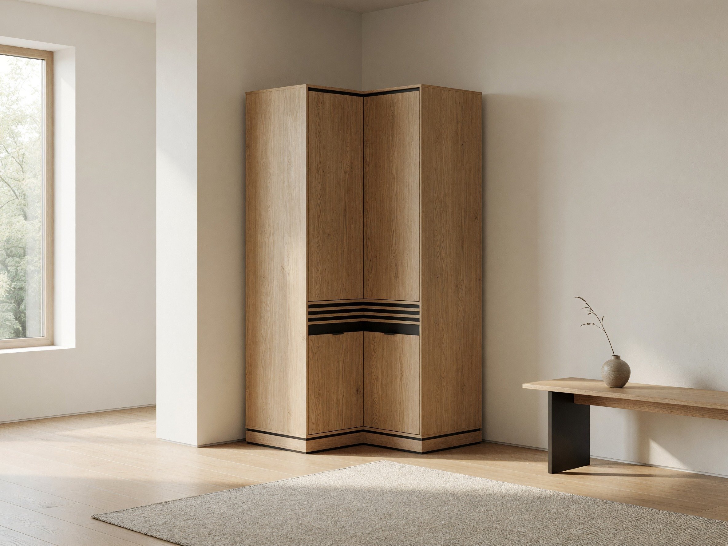 Armadio ad angolo Cavtole 110