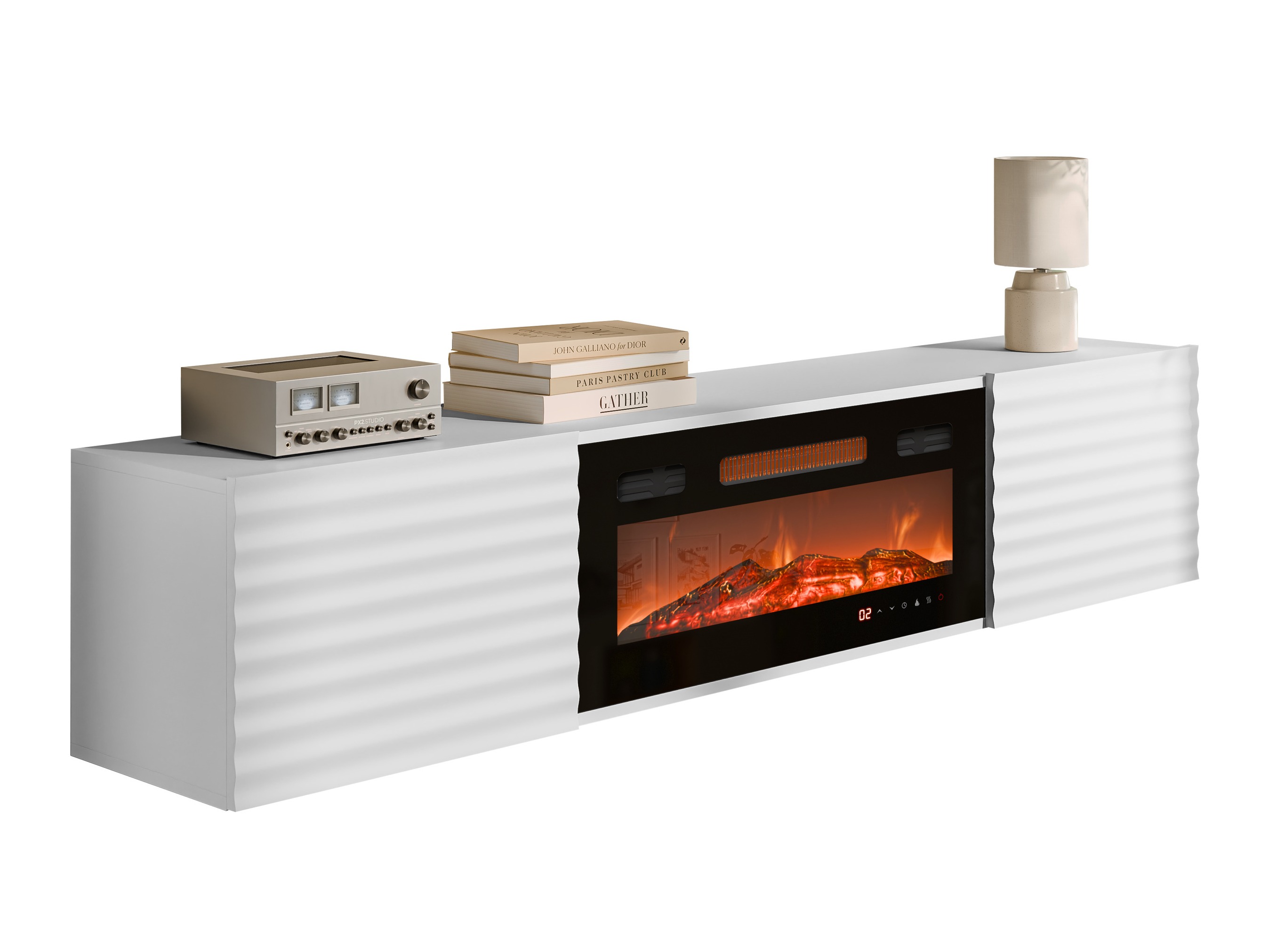Mobile porta TV Charlotte 206 (Bianco)