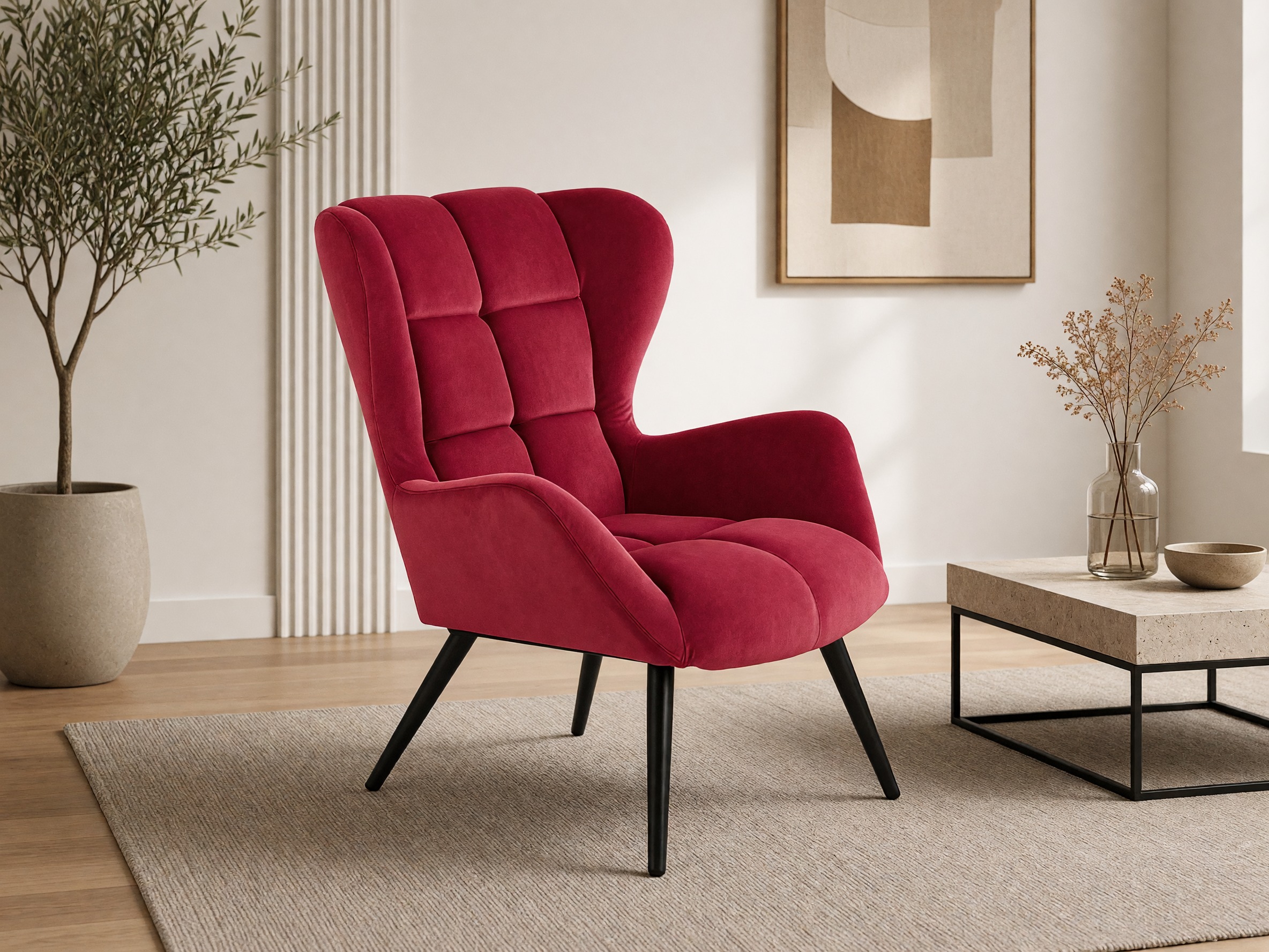 Poltrona Houston 1079 (Bordò)