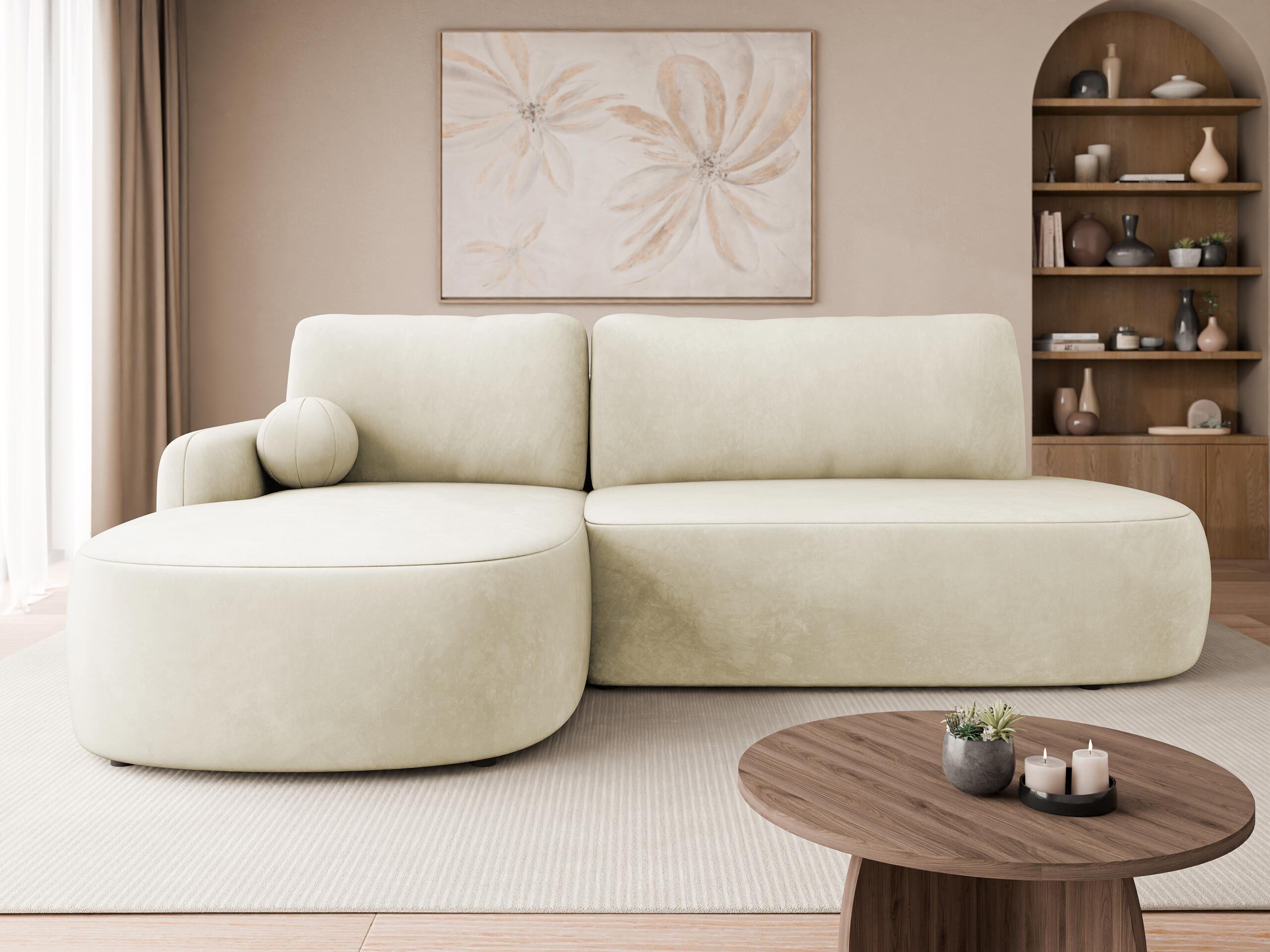 Divano angolare Comfivo Popis I (Magic Velvet 2250)