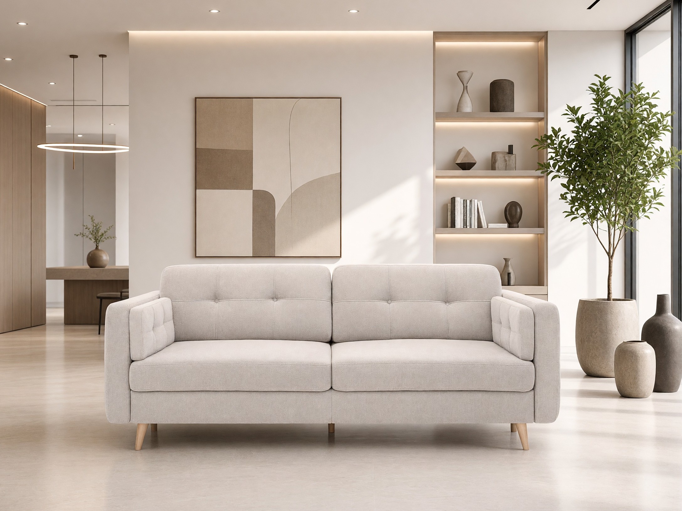 Divano letto Boston 765 (Lotus Sand)