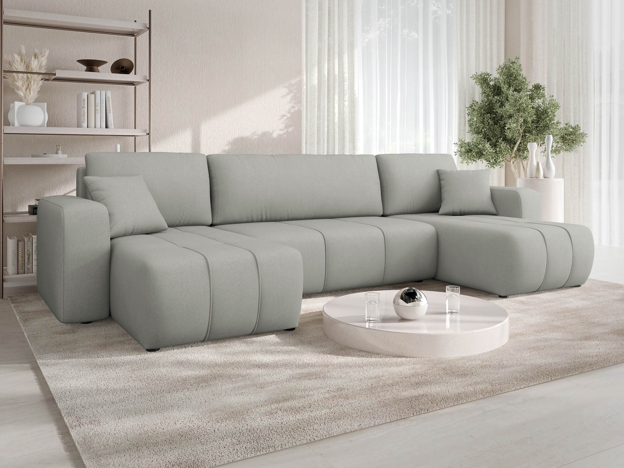 Divano angolare Comfivo Laurus II (Velo 633)