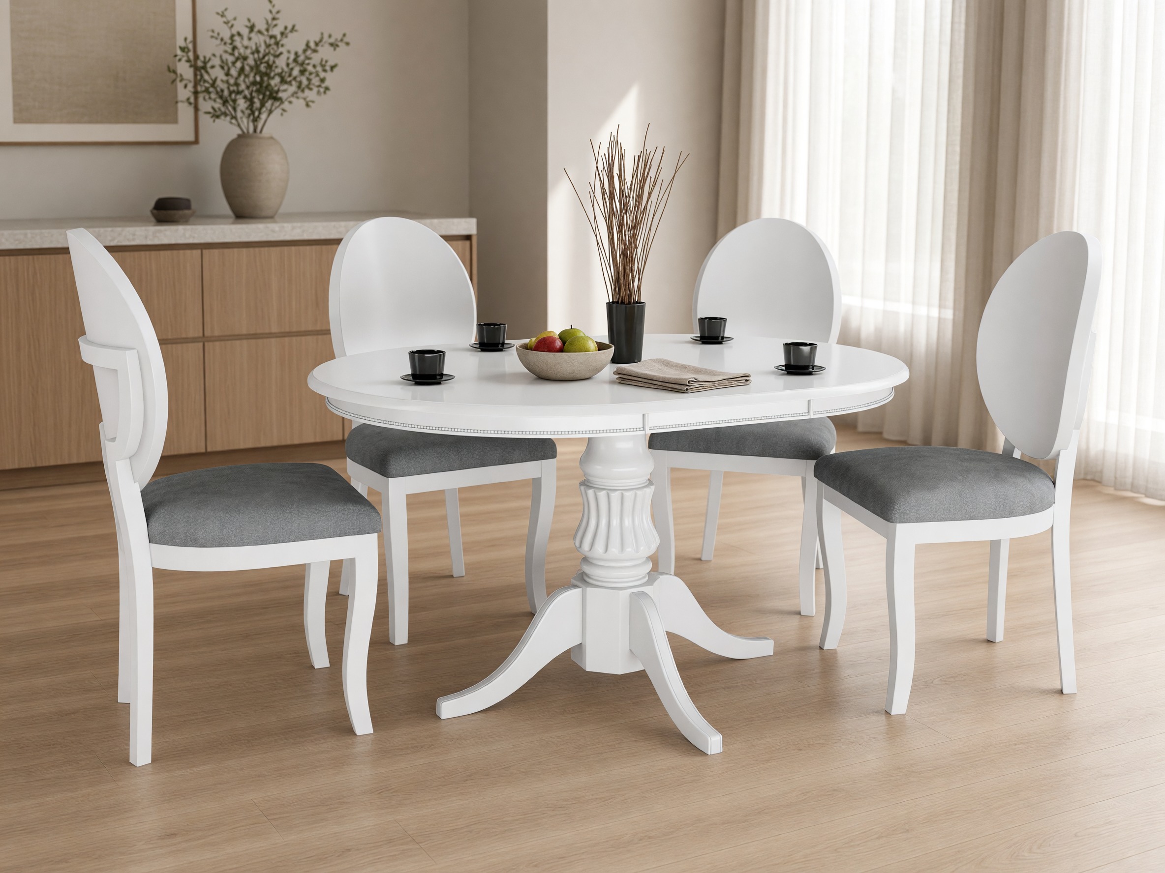 Tavolo Houston Stella (Bianco)