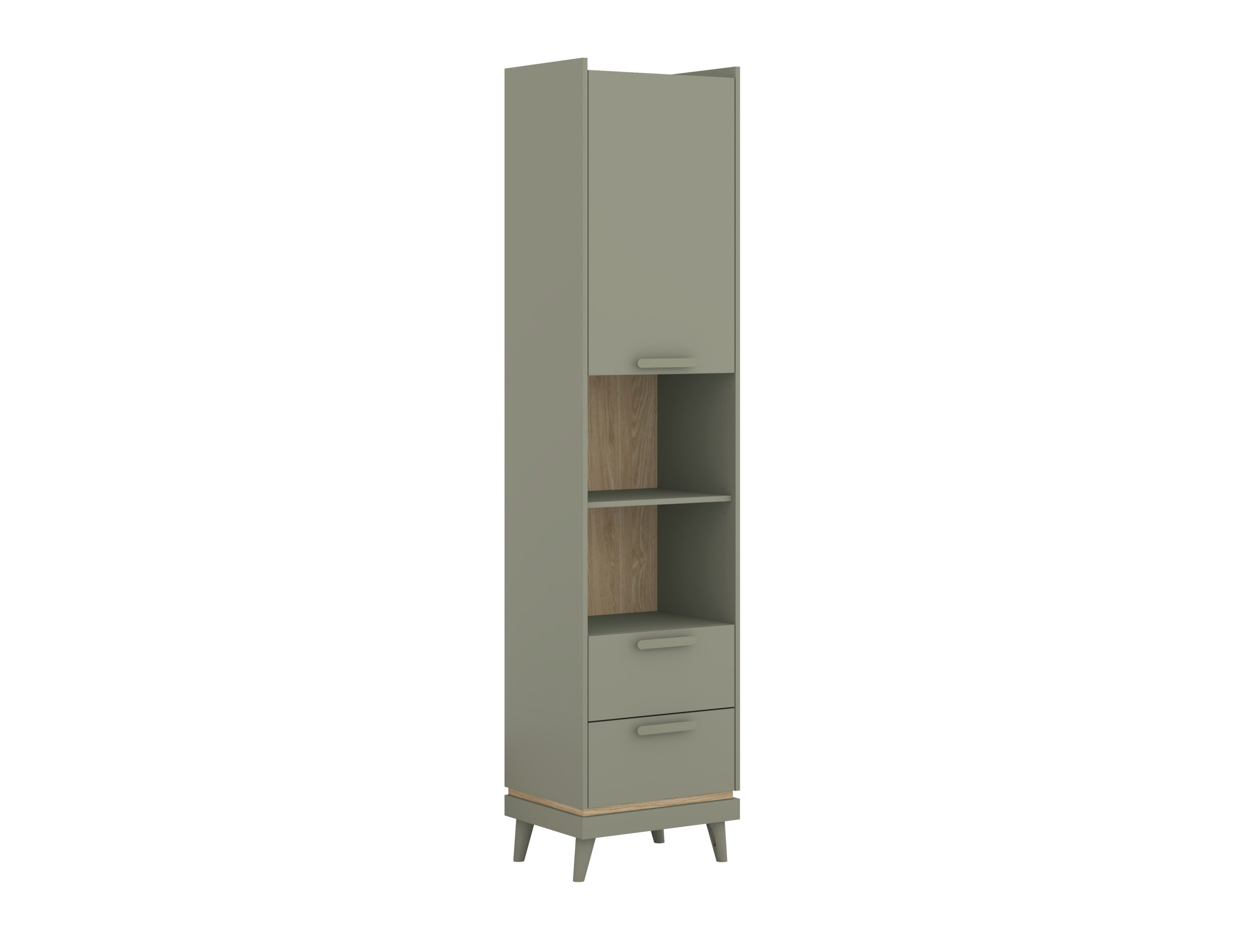 Scaffale Fertalu 106 (Verde + Quercia)