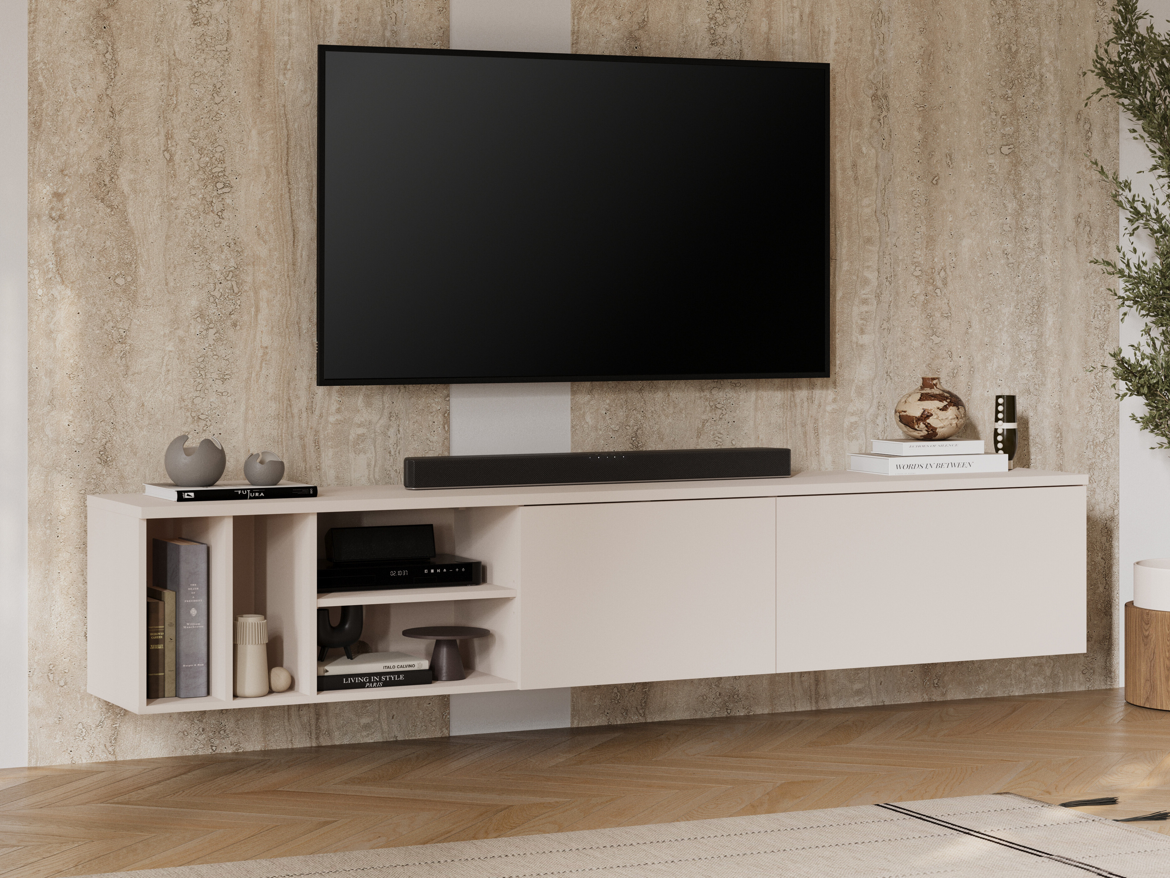 Mobile porta TV Austin 397 (Cachemire)