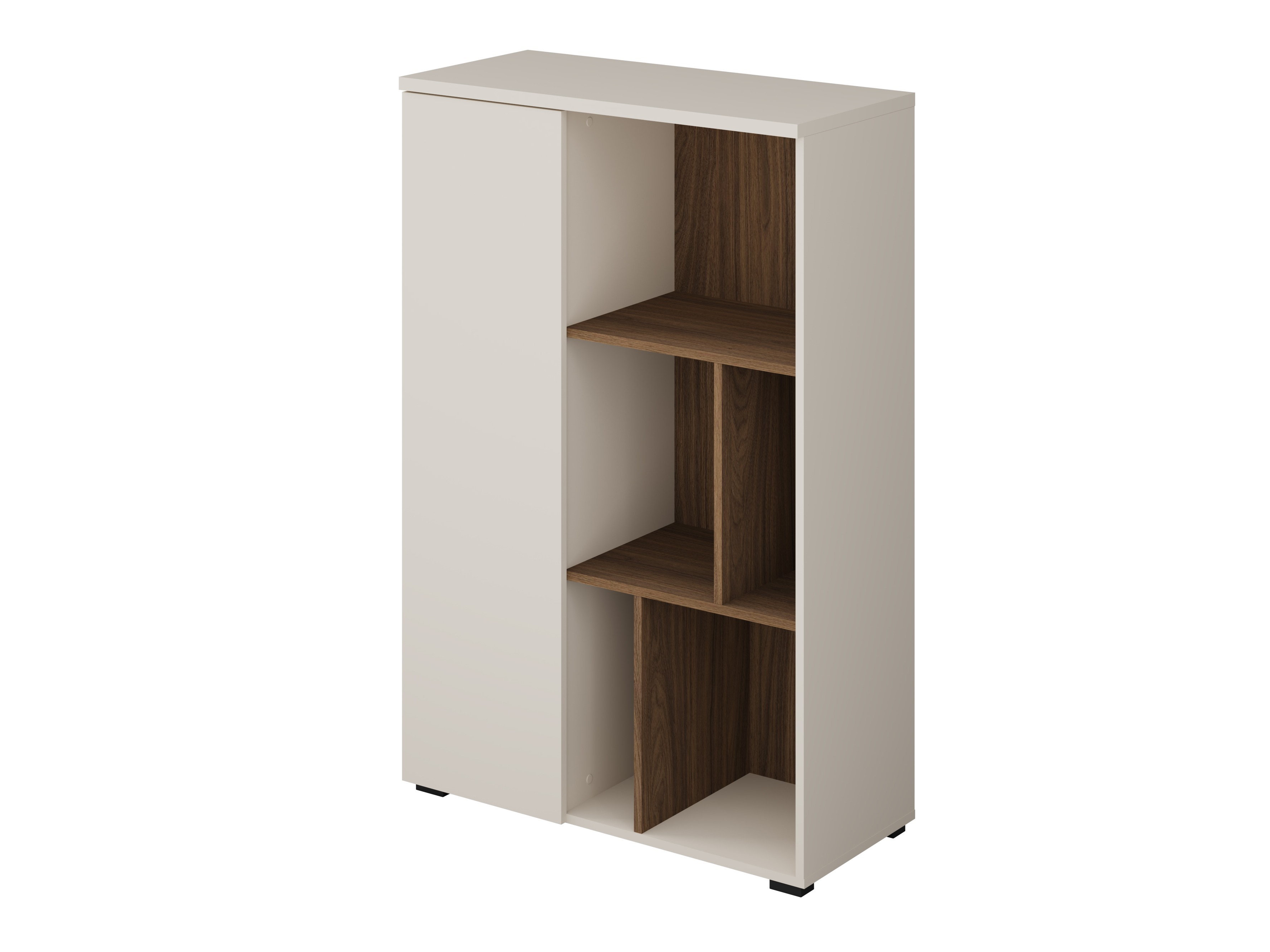 Parete attrezzata Austin 399 (Noce + Cachemire)