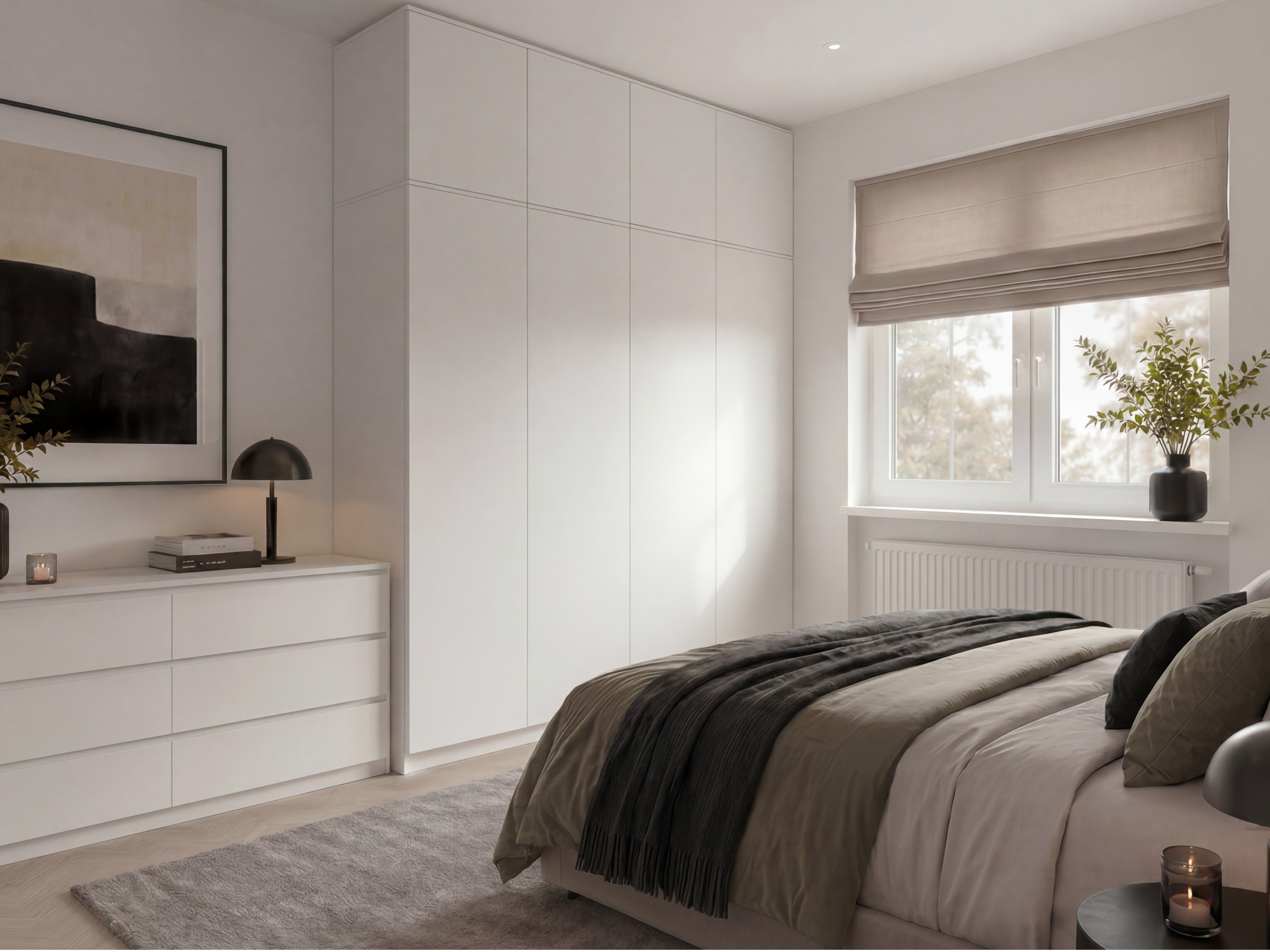 Armadio Mandeville 408 (Bianco)