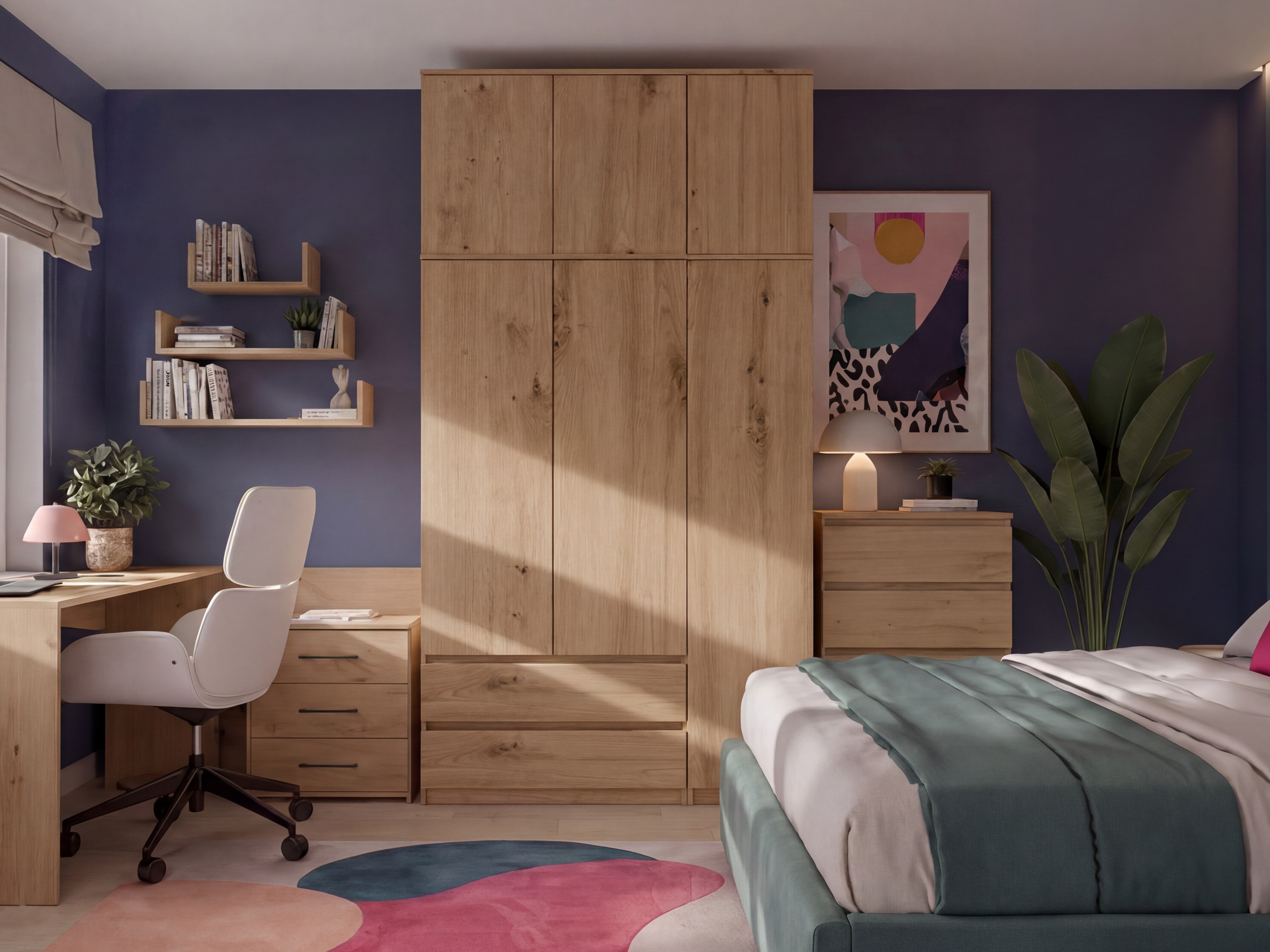 Armadio Mandeville 408 (Rovere Artisan)