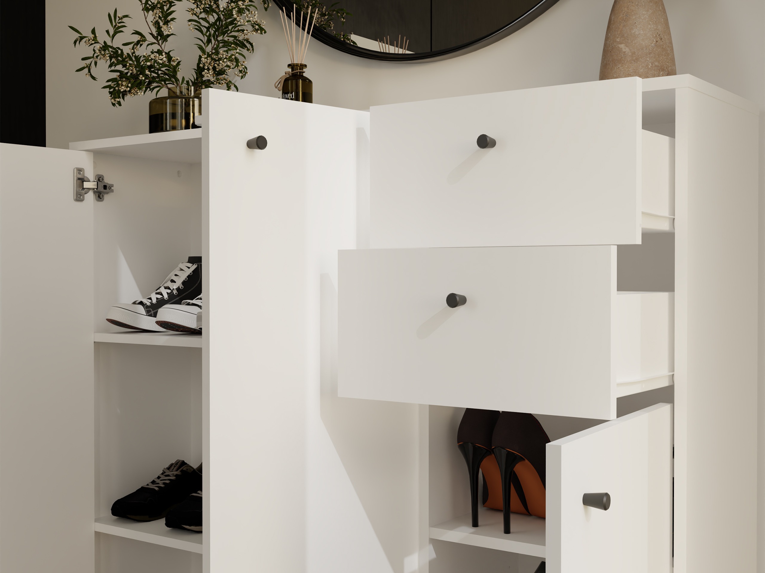 Cassettiera Mandeville 407 (Bianco)