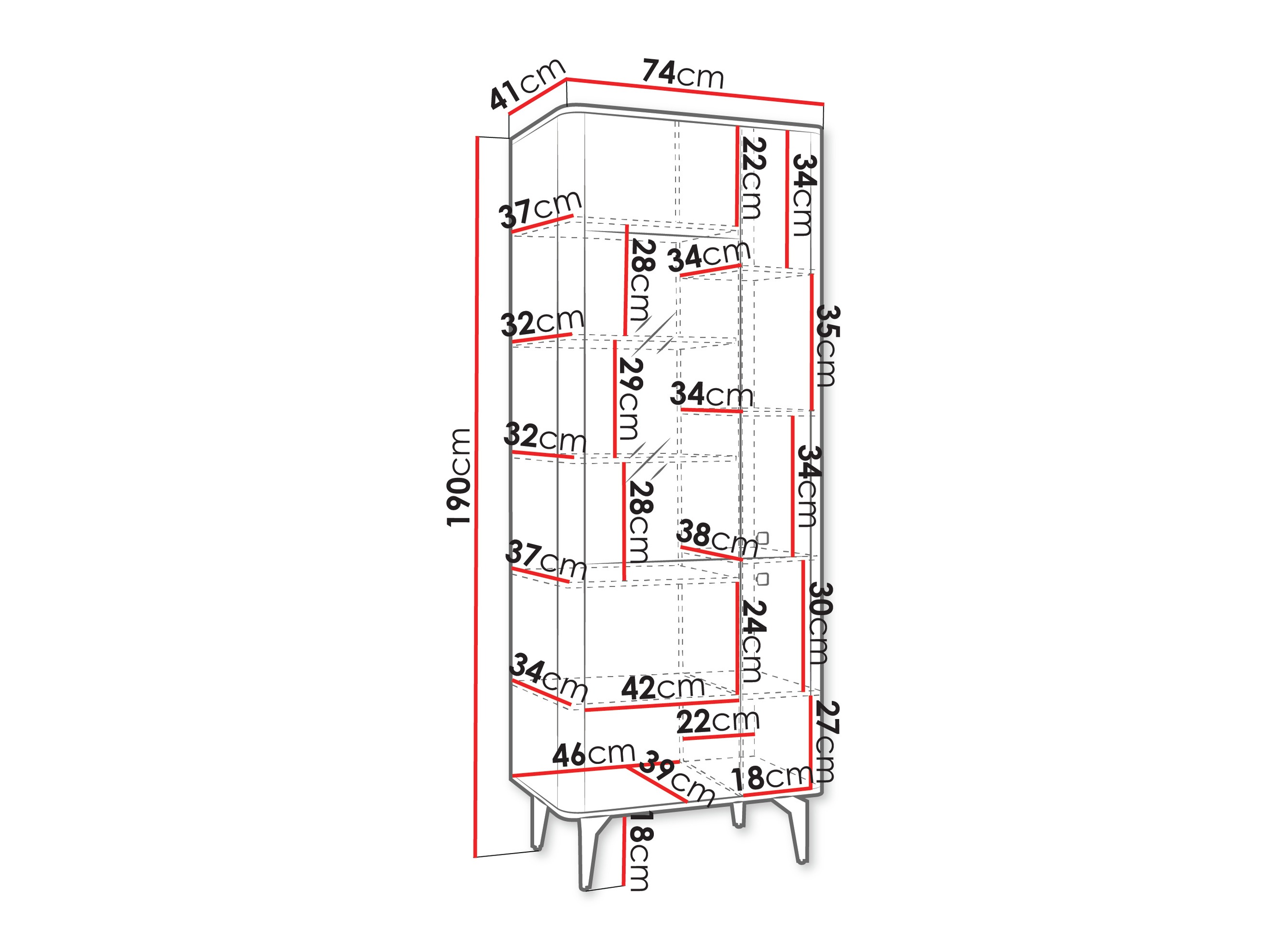 Scaffale Telivo 101