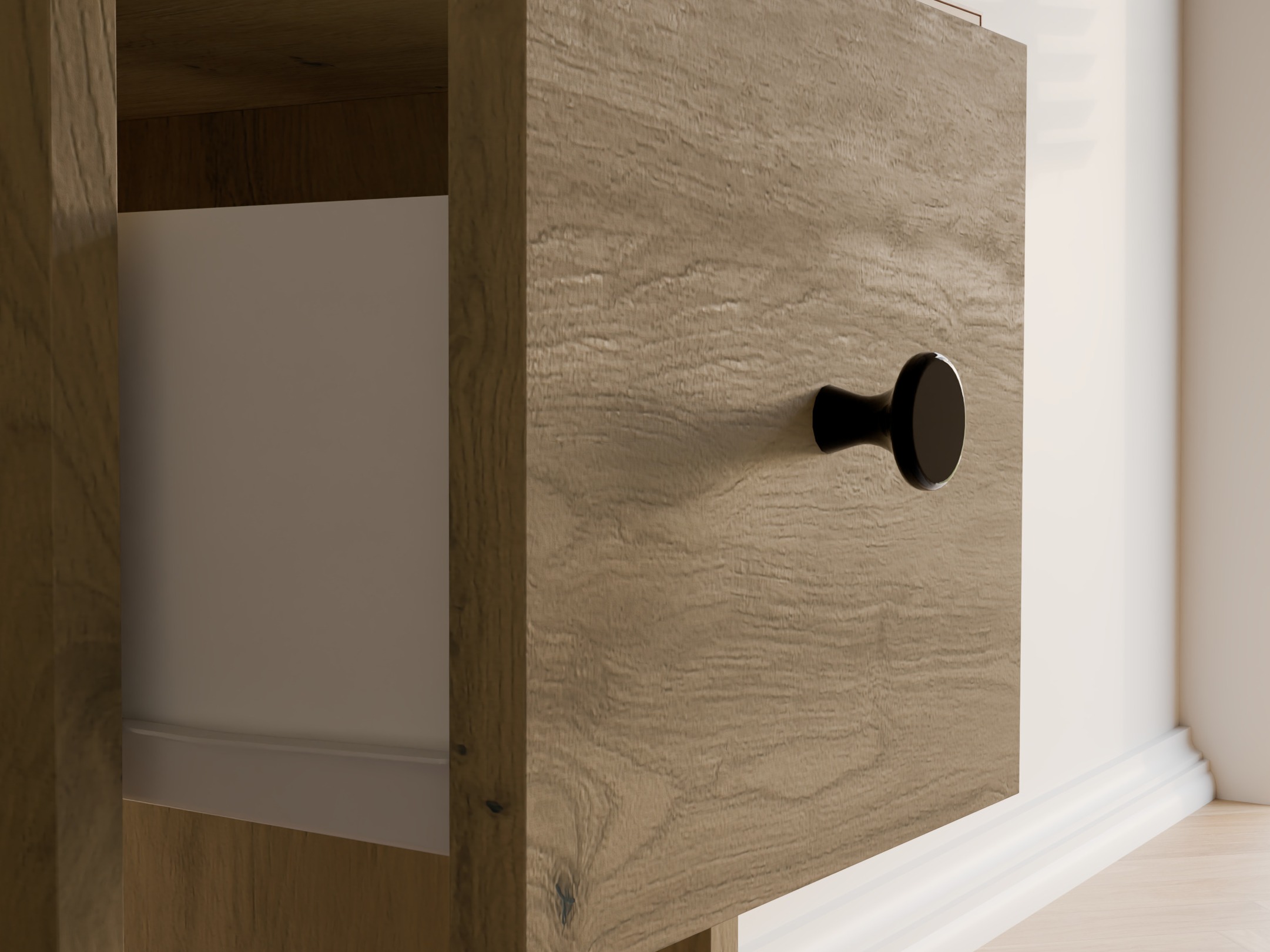 Comodino Mandeville 409 (Rovere Artisan)