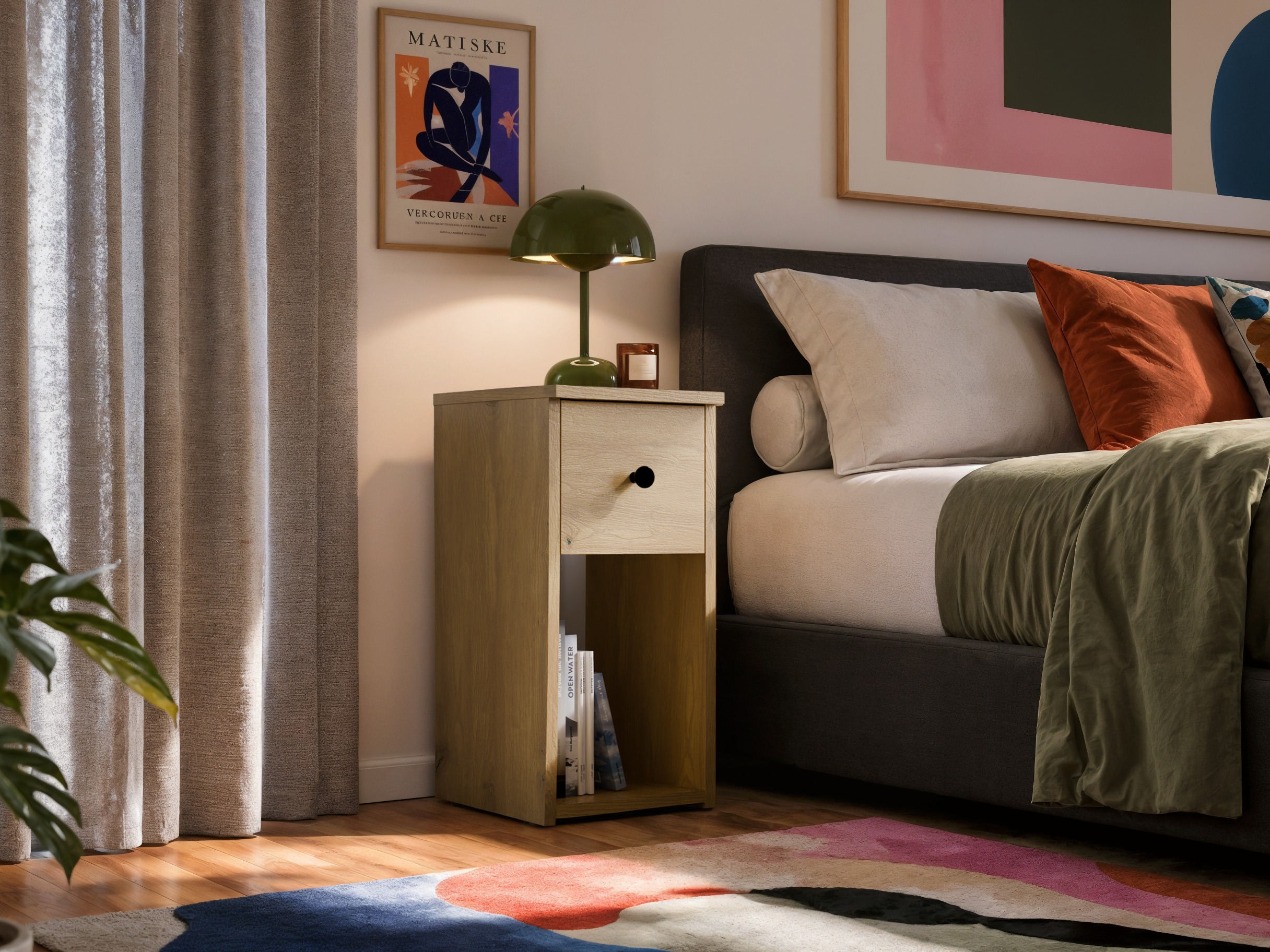 Comodino Mandeville 409 (Rovere Artisan)