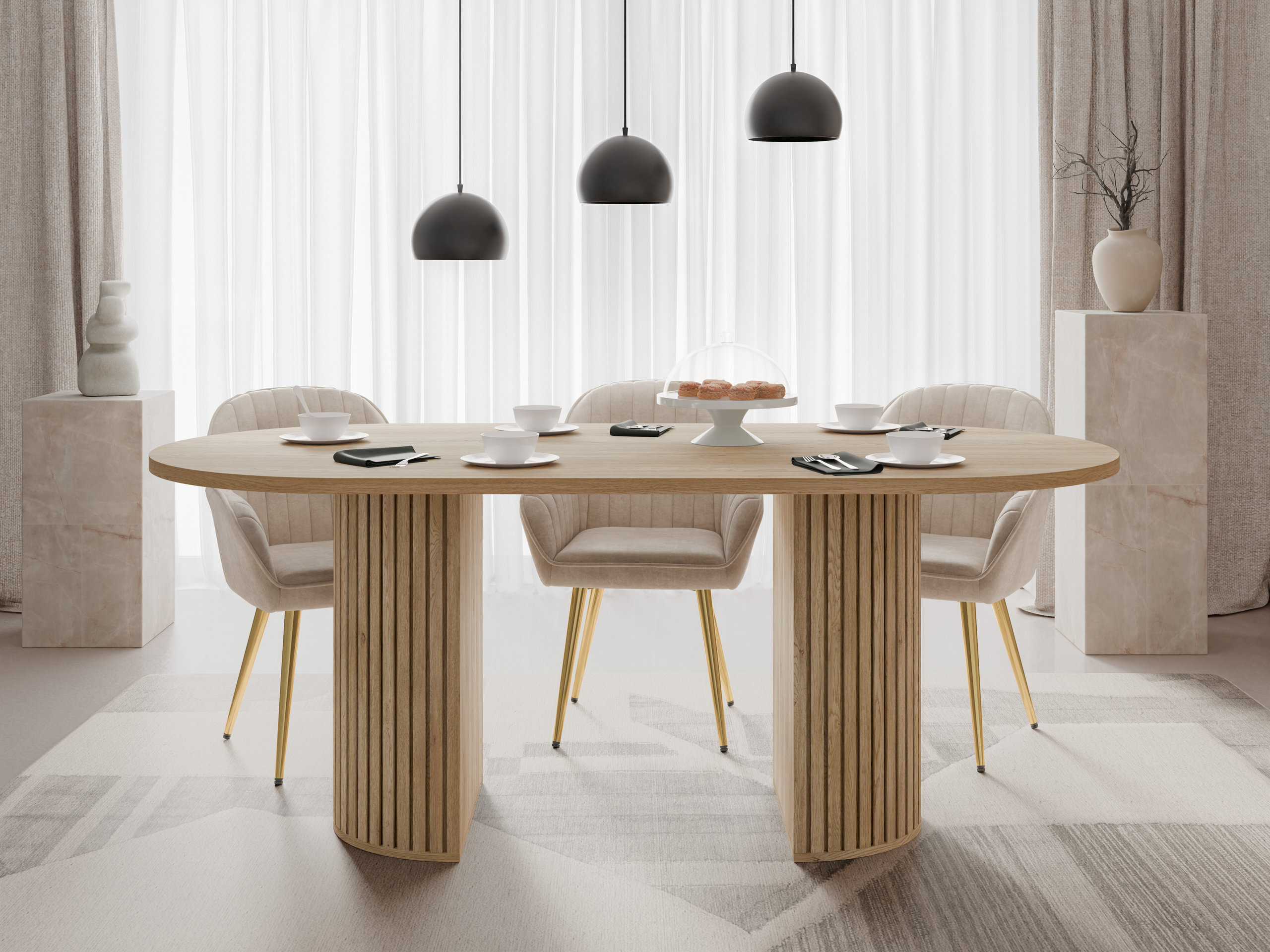 Tavolo Comfivo Ulma (Rovere cremona)