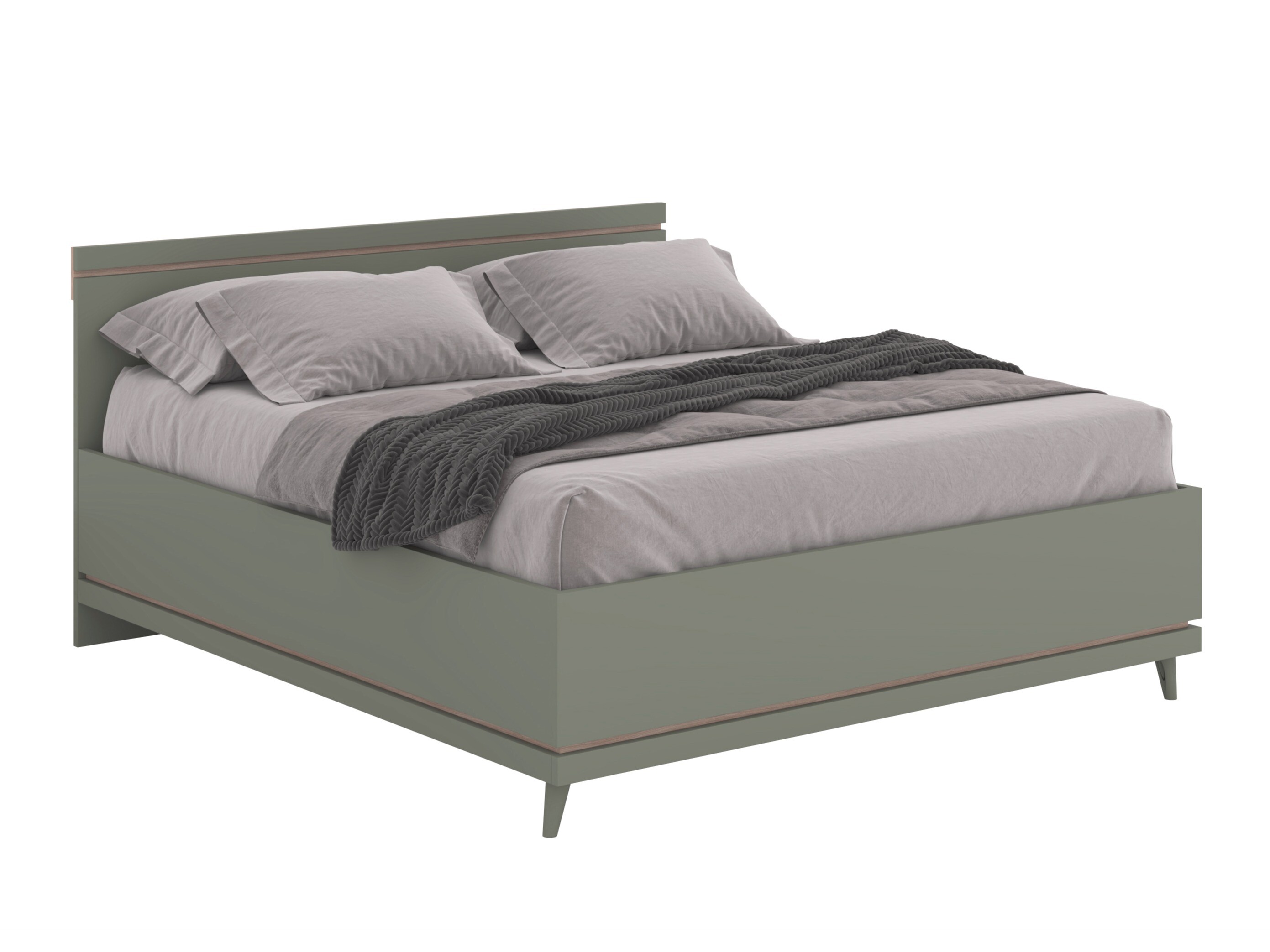 Letto Fertalu 107 (Verde + Quercia)