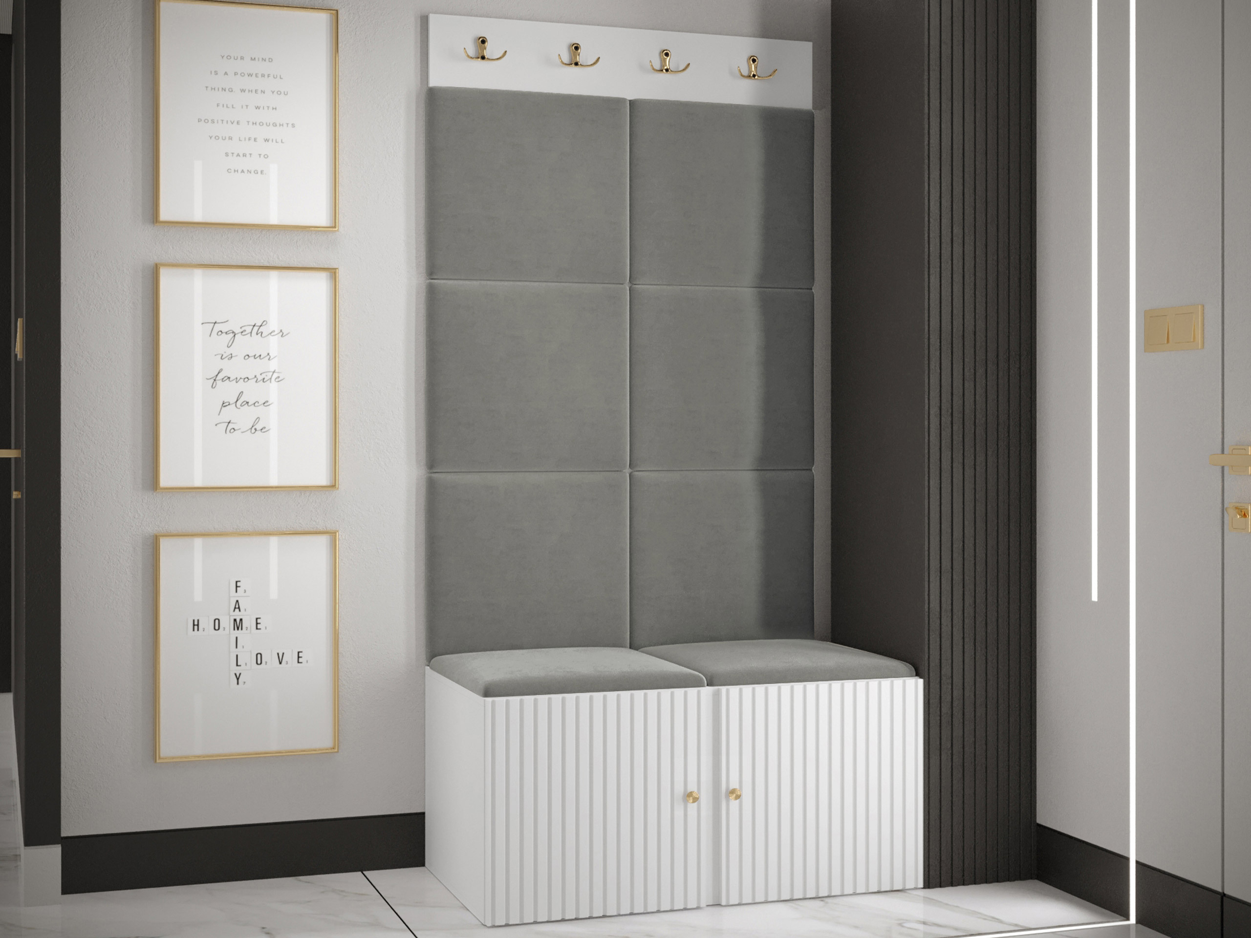 Set arredo da corridoio Hartford 383 (Polo 894)