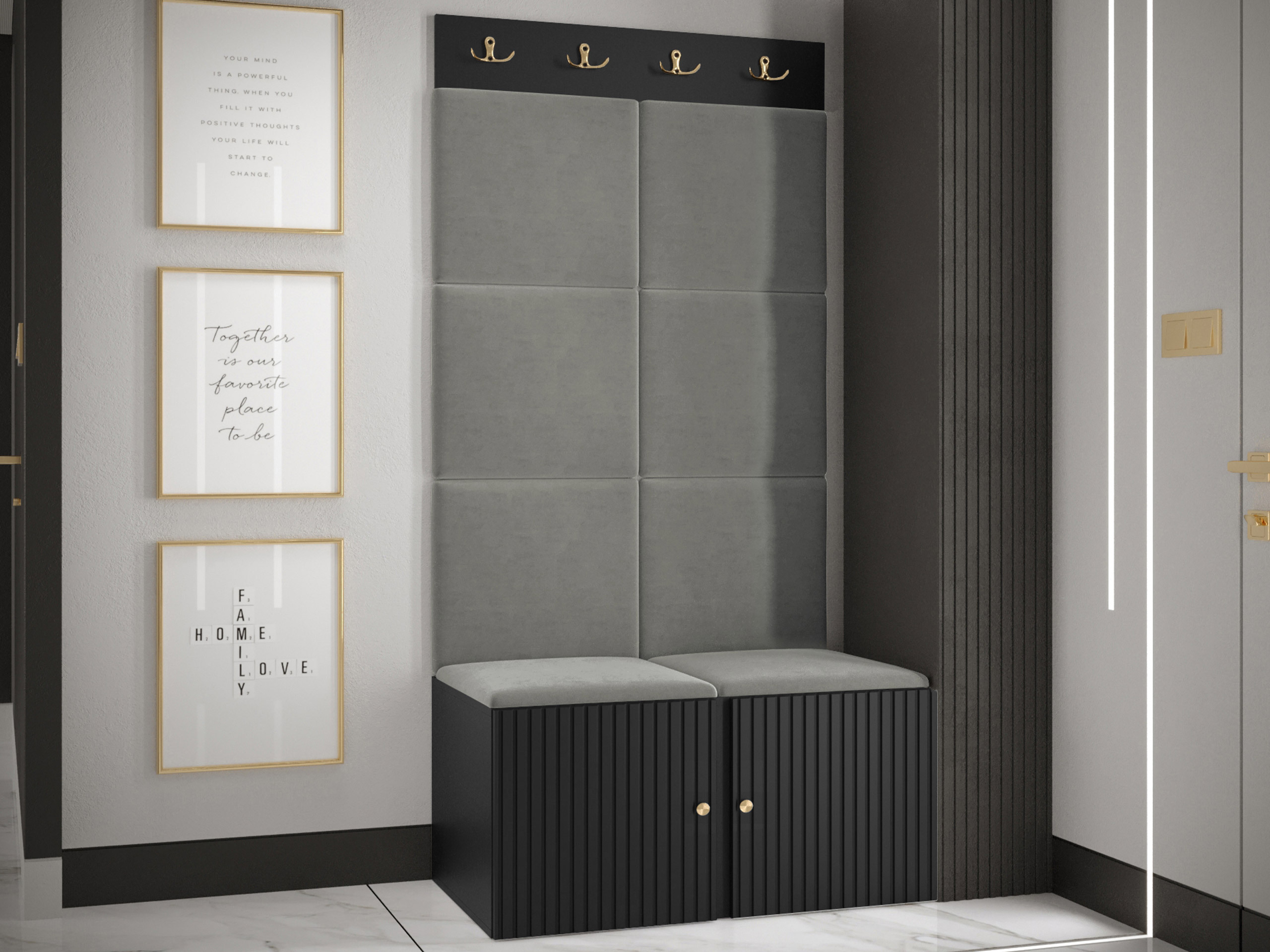 Set arredo da corridoio Hartford 383 (Polo 894)