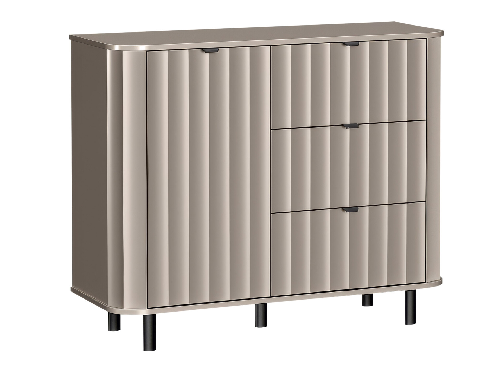 Cassettiera Larala 102 (Grigio beige)