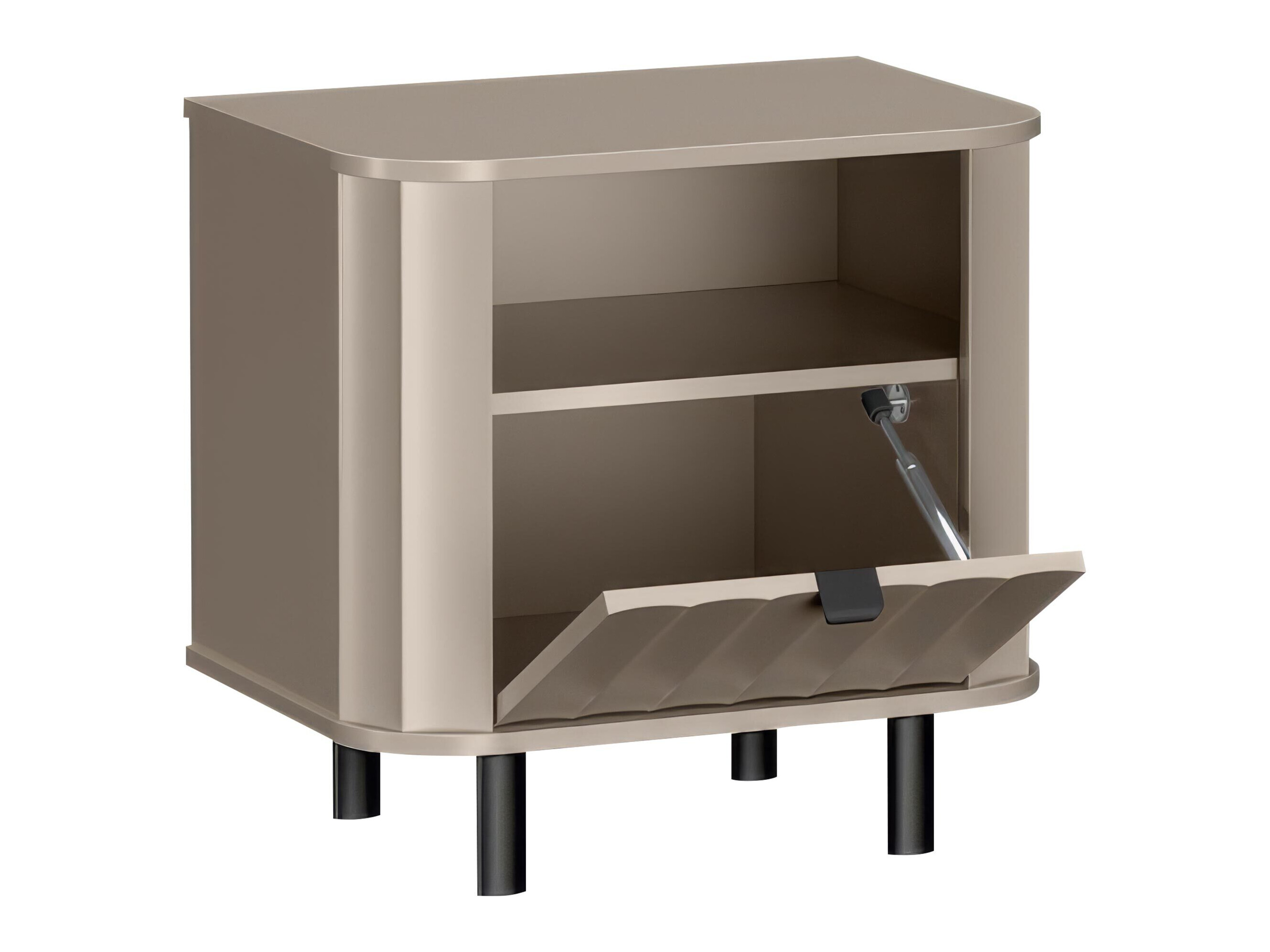 Comodino Larala 107 (Grigio beige)