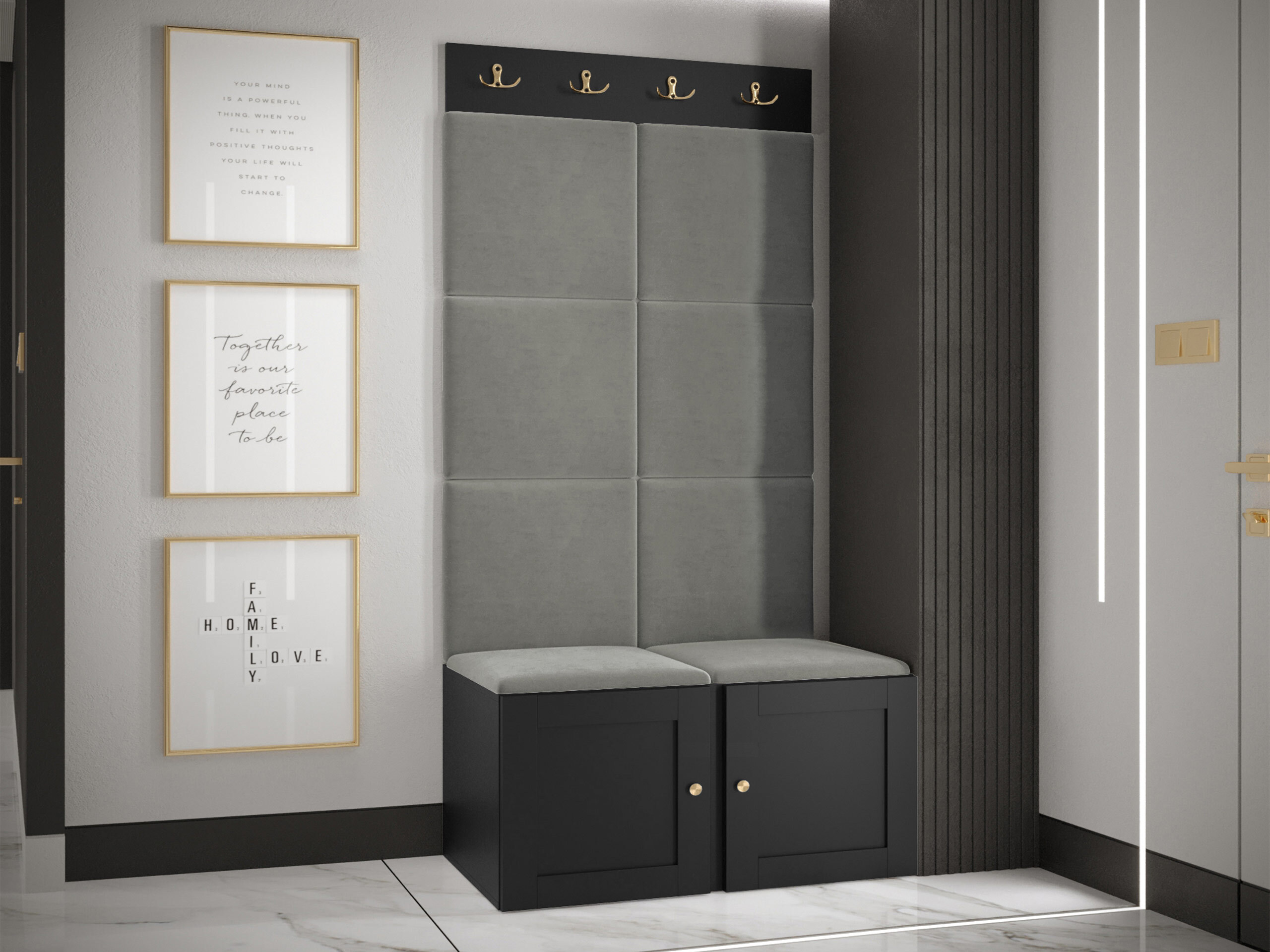 Set arredo da corridoio Hartford 375 (Polo 894)
