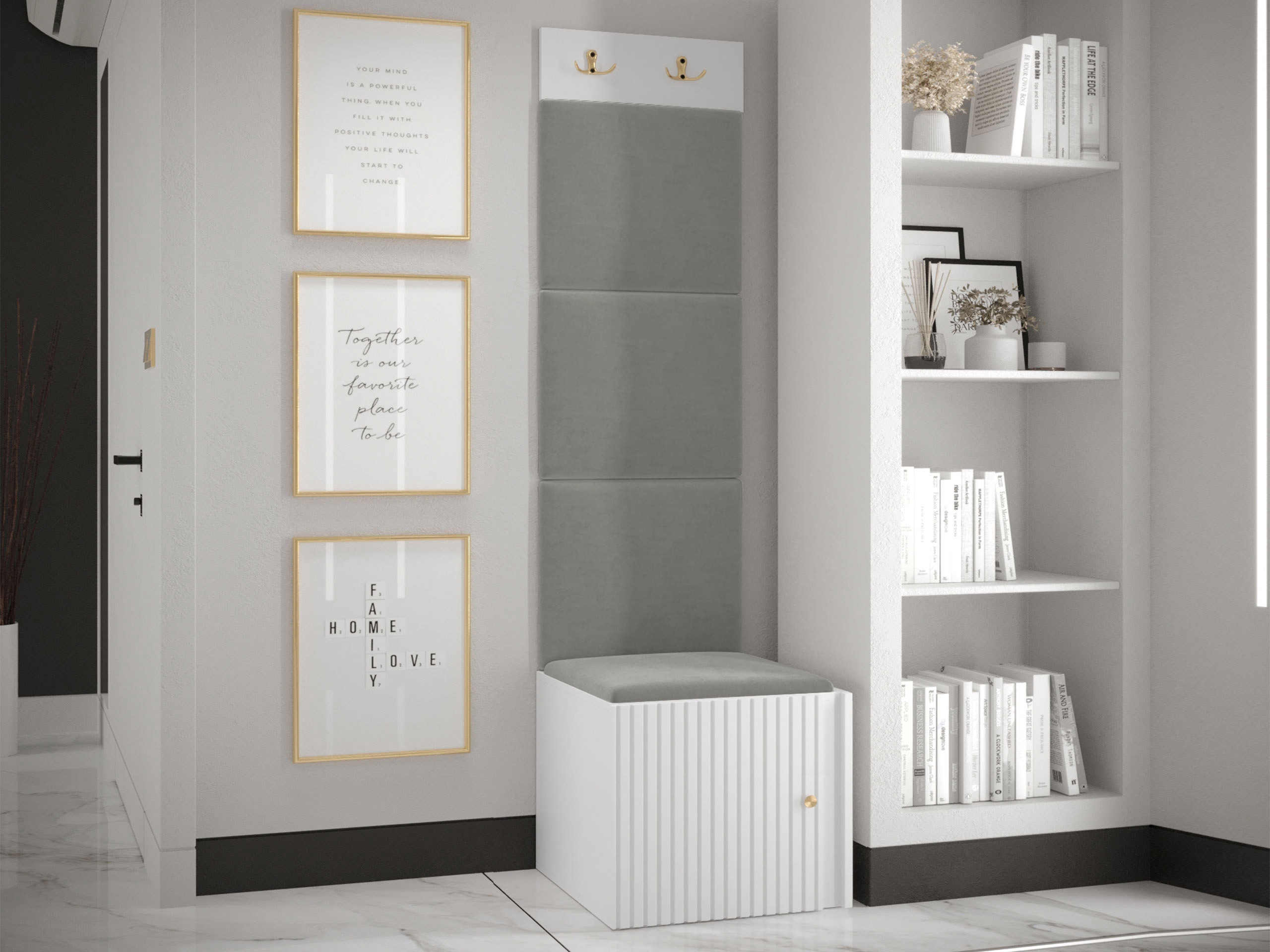 Set arredo da corridoio Hartford 386 (Polo 894)