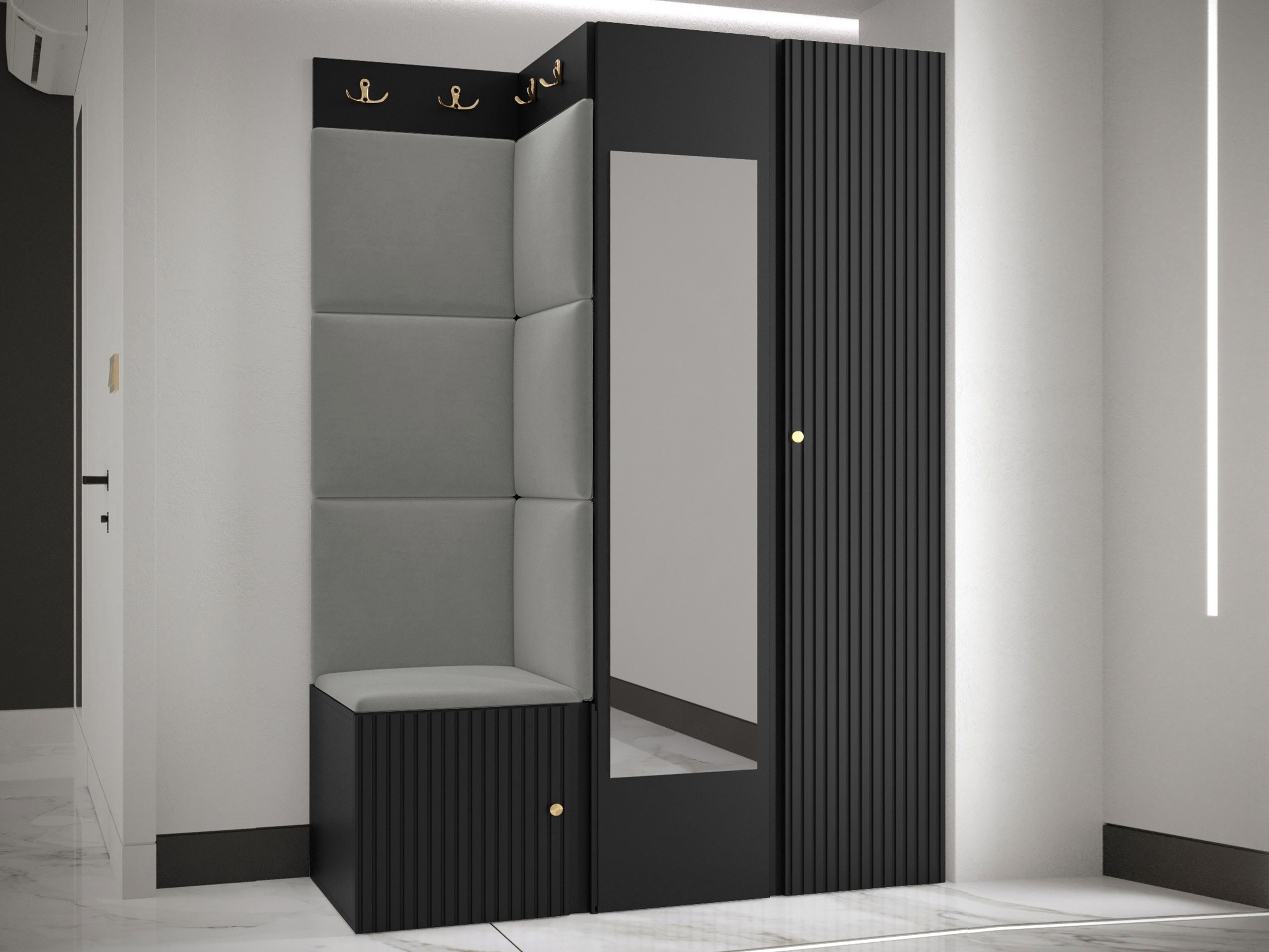 Set arredo da corridoio Hartford 388 (Polo 894)