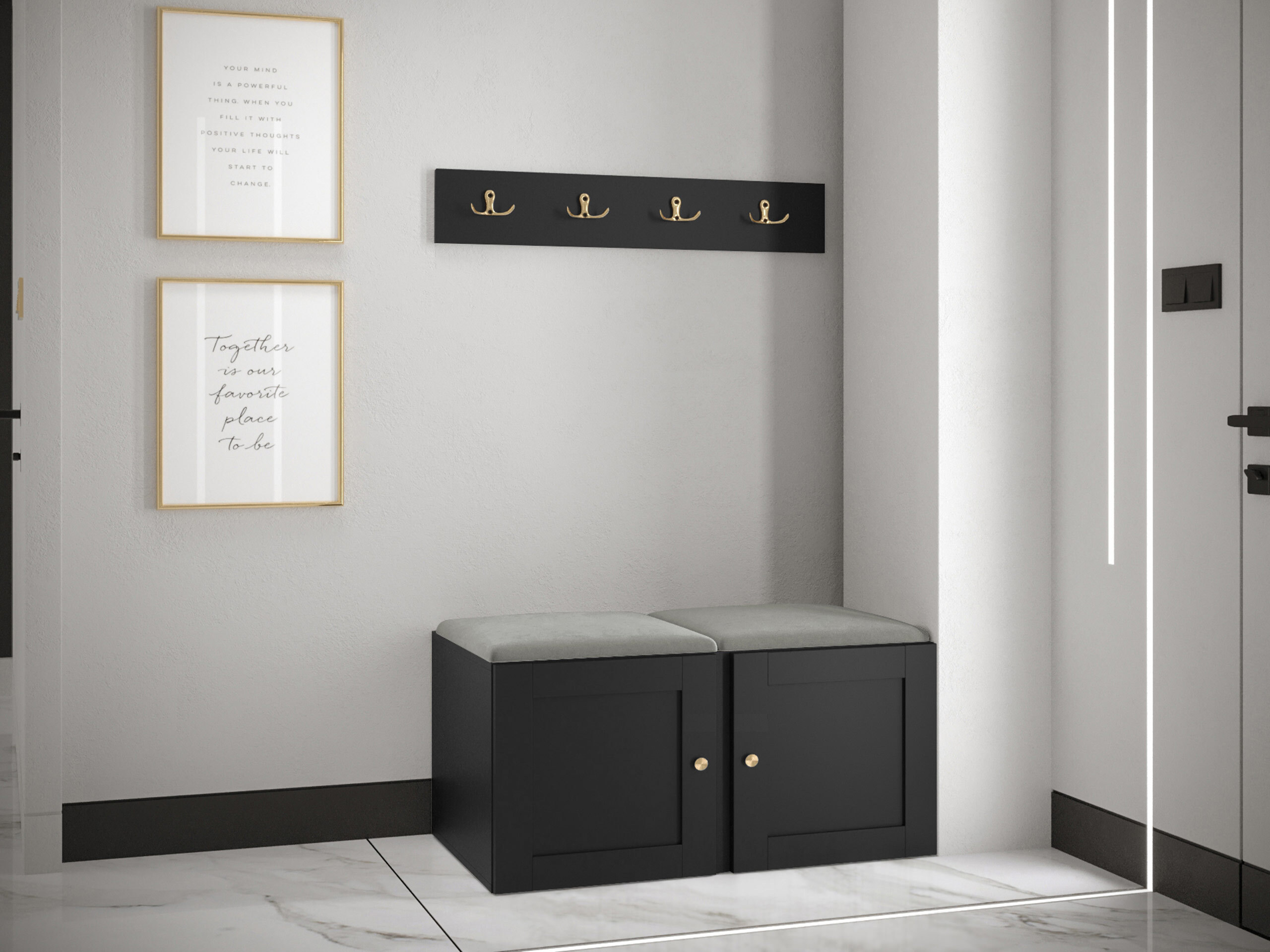 Set arredo da corridoio Hartford 376 (Polo 894)