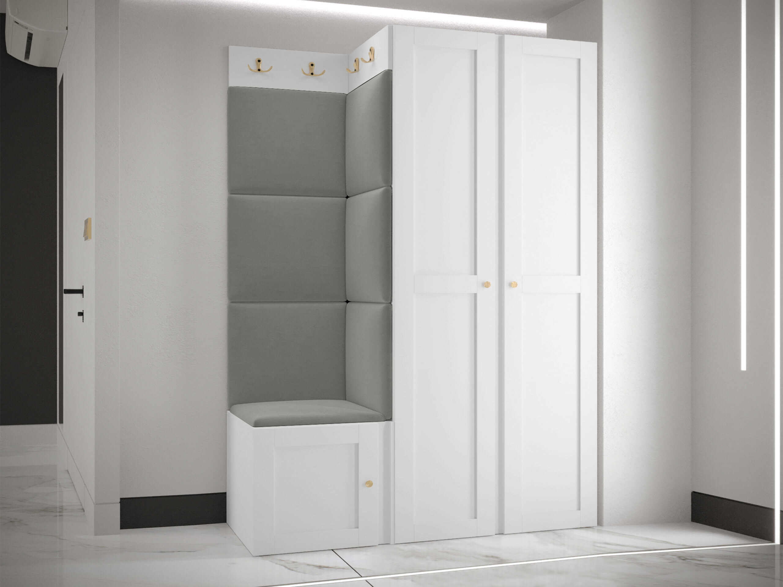 Set arredo da corridoio Hartford 379 (Polo 894)