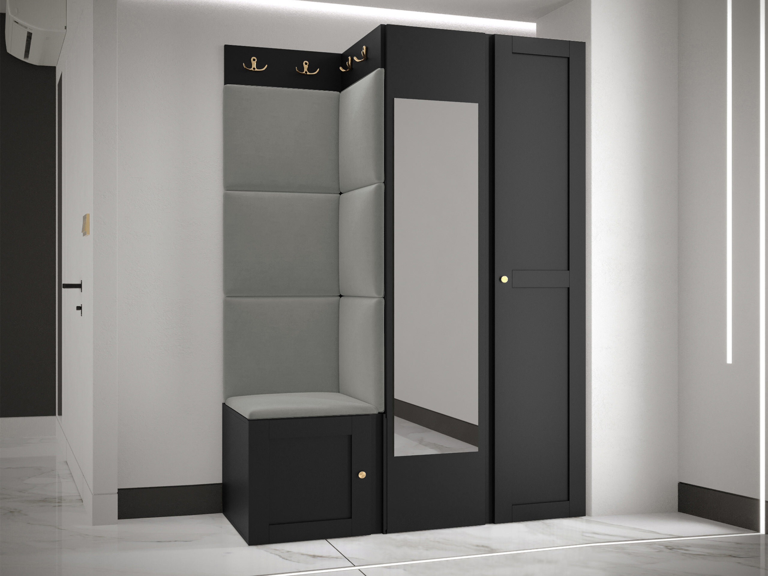 Set arredo da corridoio Hartford 380 (Polo 894)