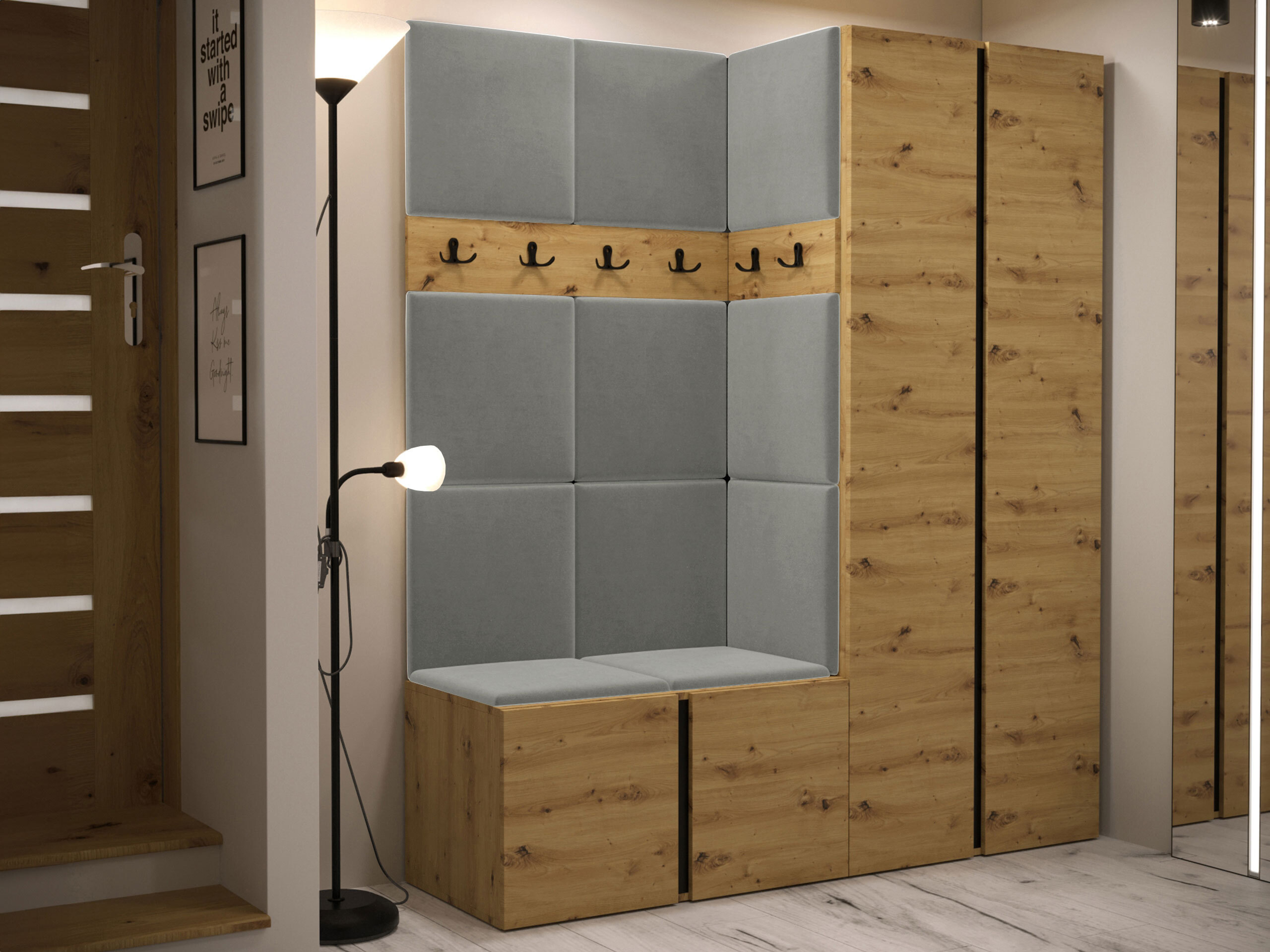 Set arredo da corridoio Pinis III (Polo 894)