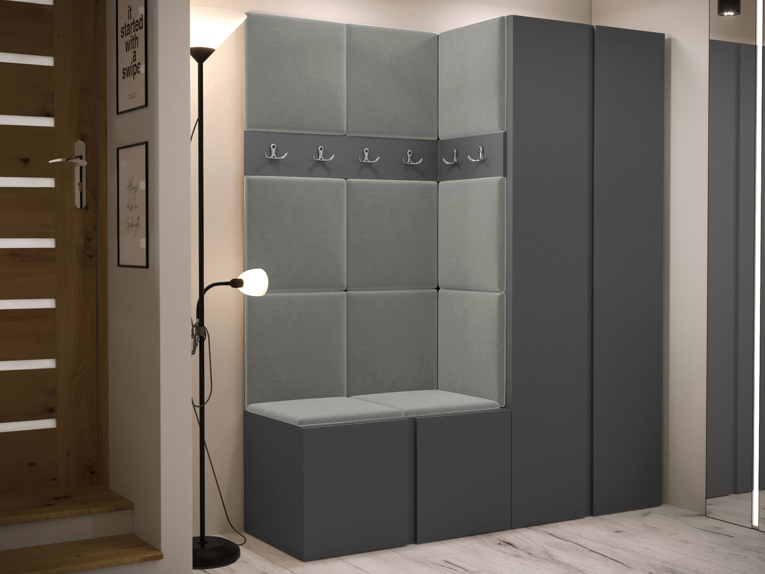 Set arredo da corridoio Pinis III (Polo 894)