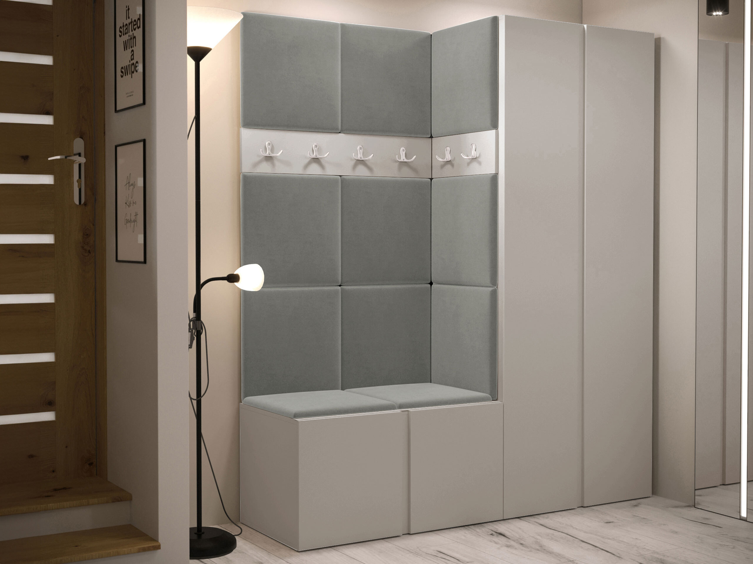 Set arredo da corridoio Pinis III (Polo 894)