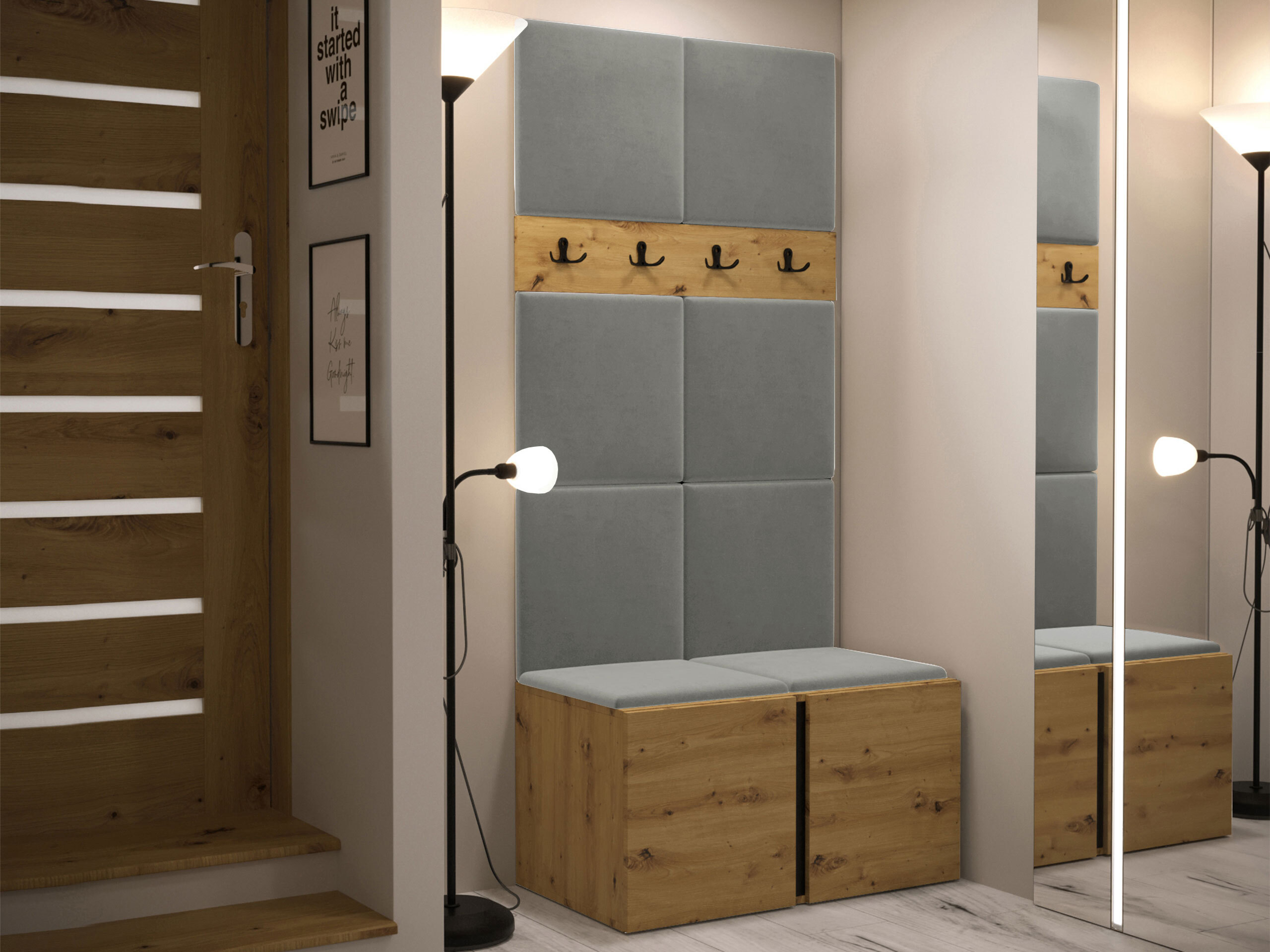 Set arredo da corridoio Pinis IV (Polo 894)