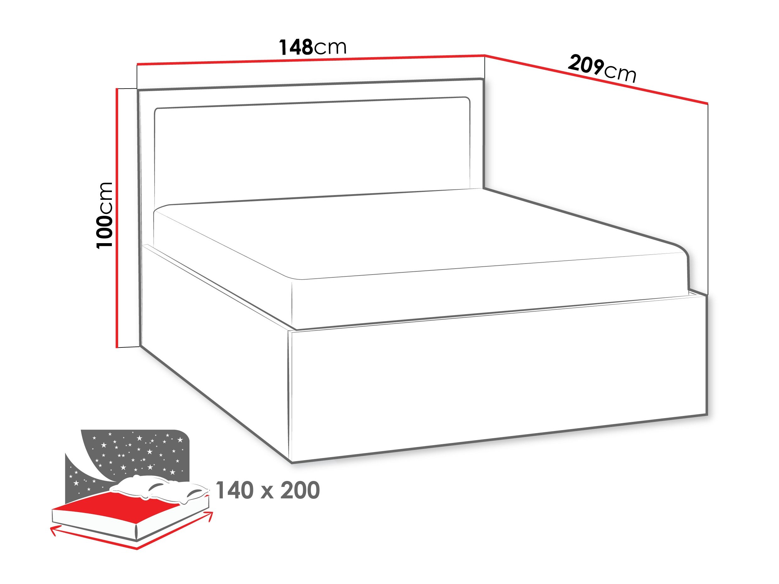 Letto Lorsali 111