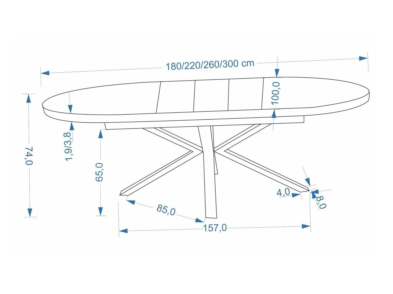 Tavolo Houston 2223